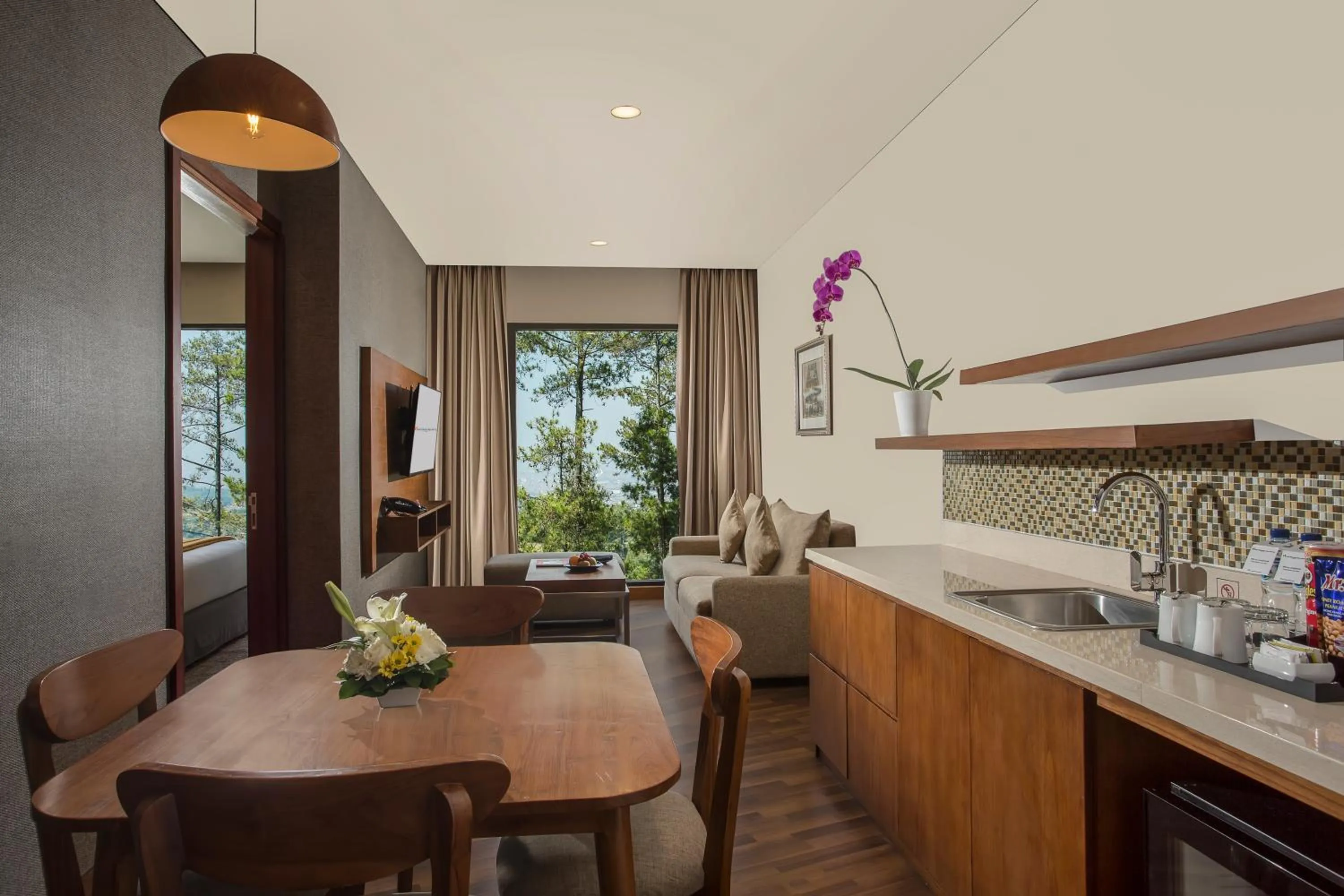 Seating area in Swiss-Belresort Dago Heritage