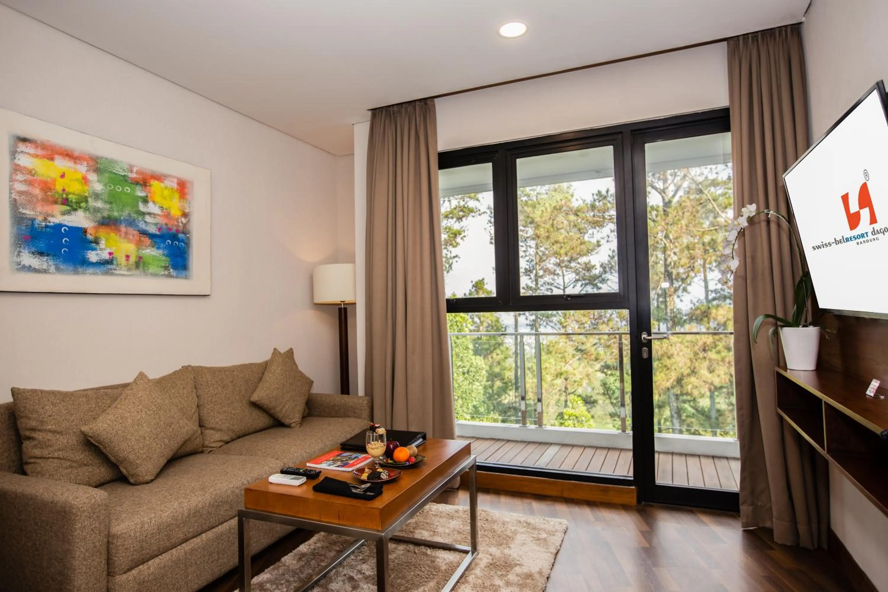 Seating area in Swiss-Belresort Dago Heritage