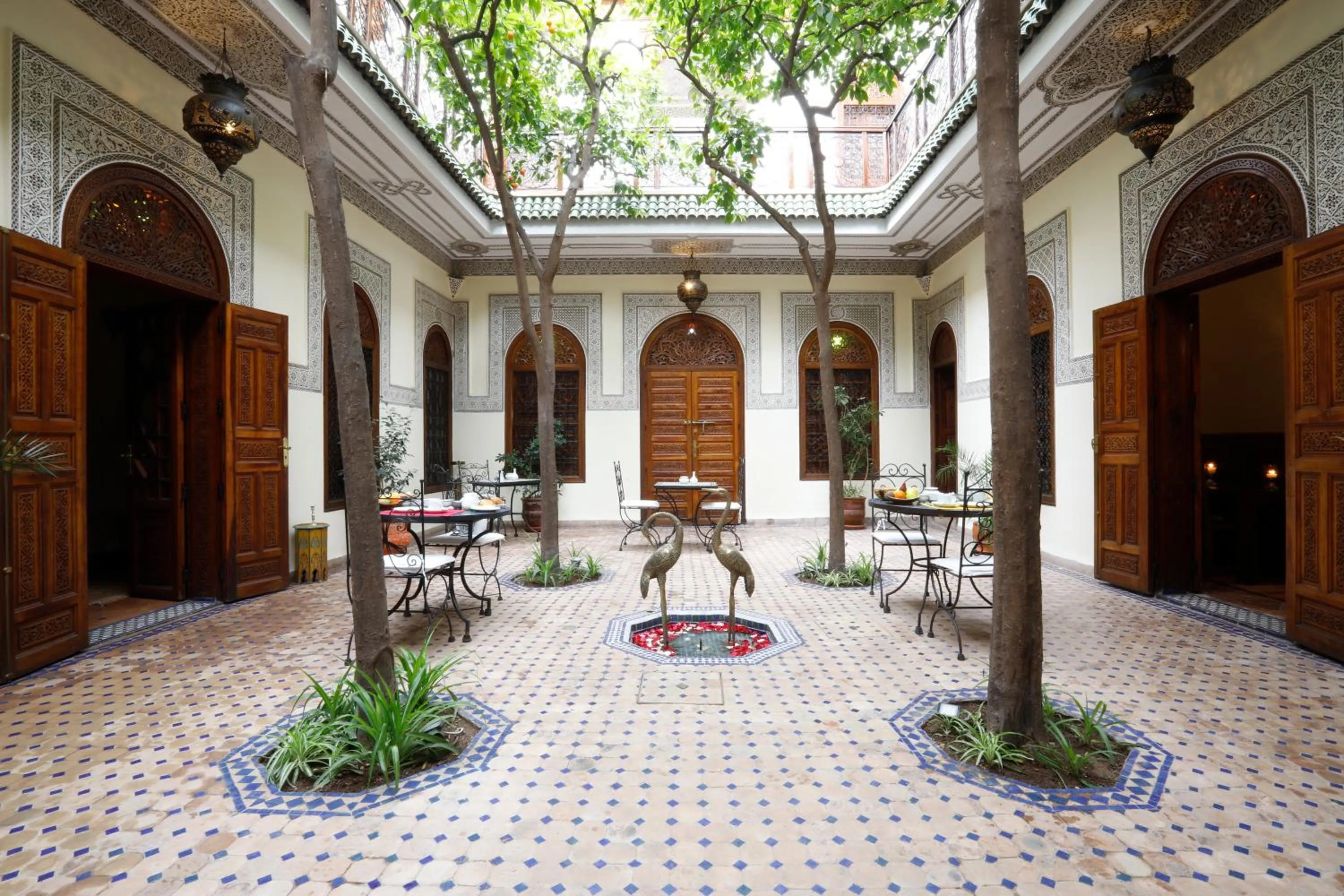 Patio in Riad Daria Suites & Spa