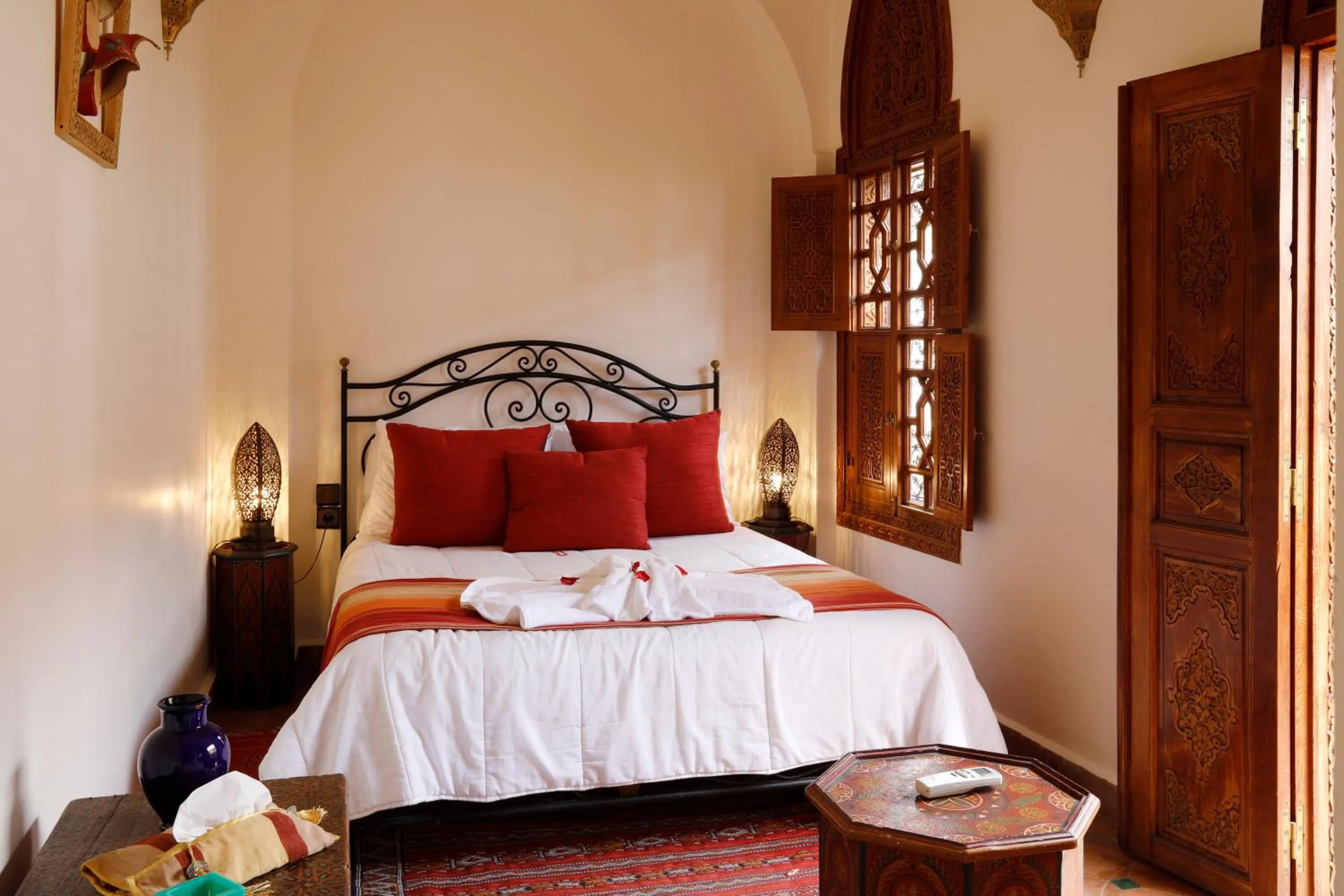 Bed in Riad Daria Suites & Spa