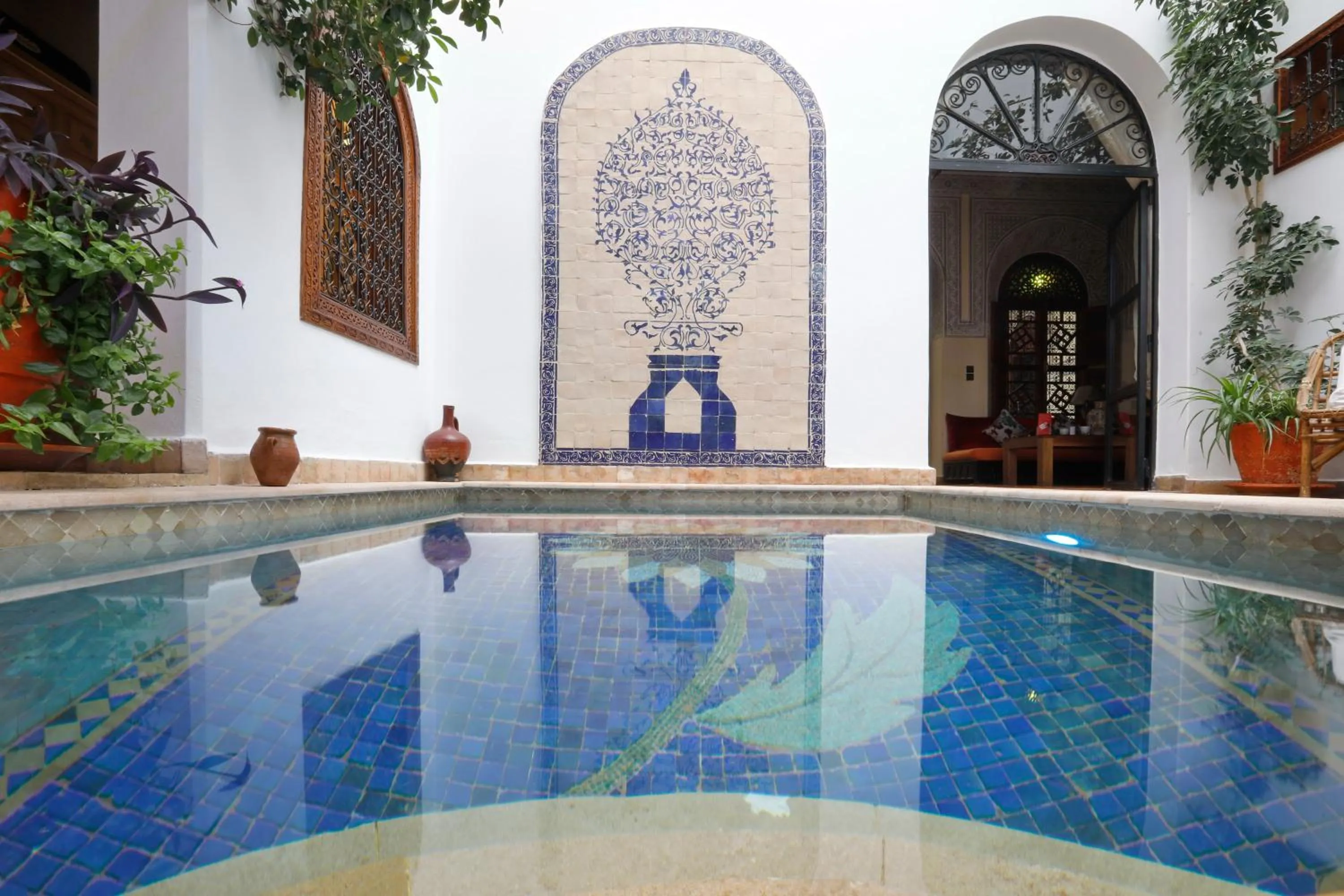 Swimming pool in Riad Daria Suites & Spa
