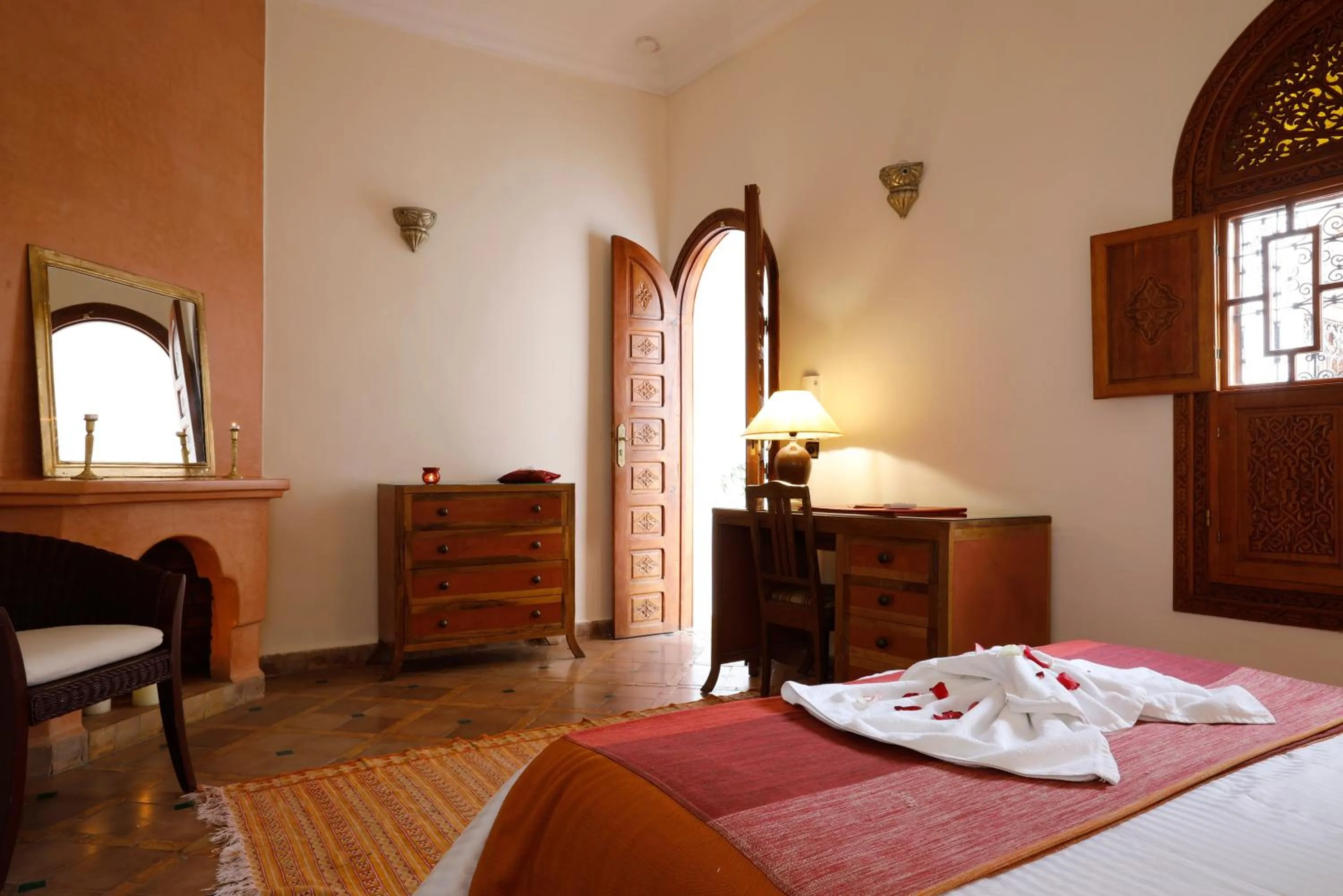 Bed in Riad Daria Suites & Spa