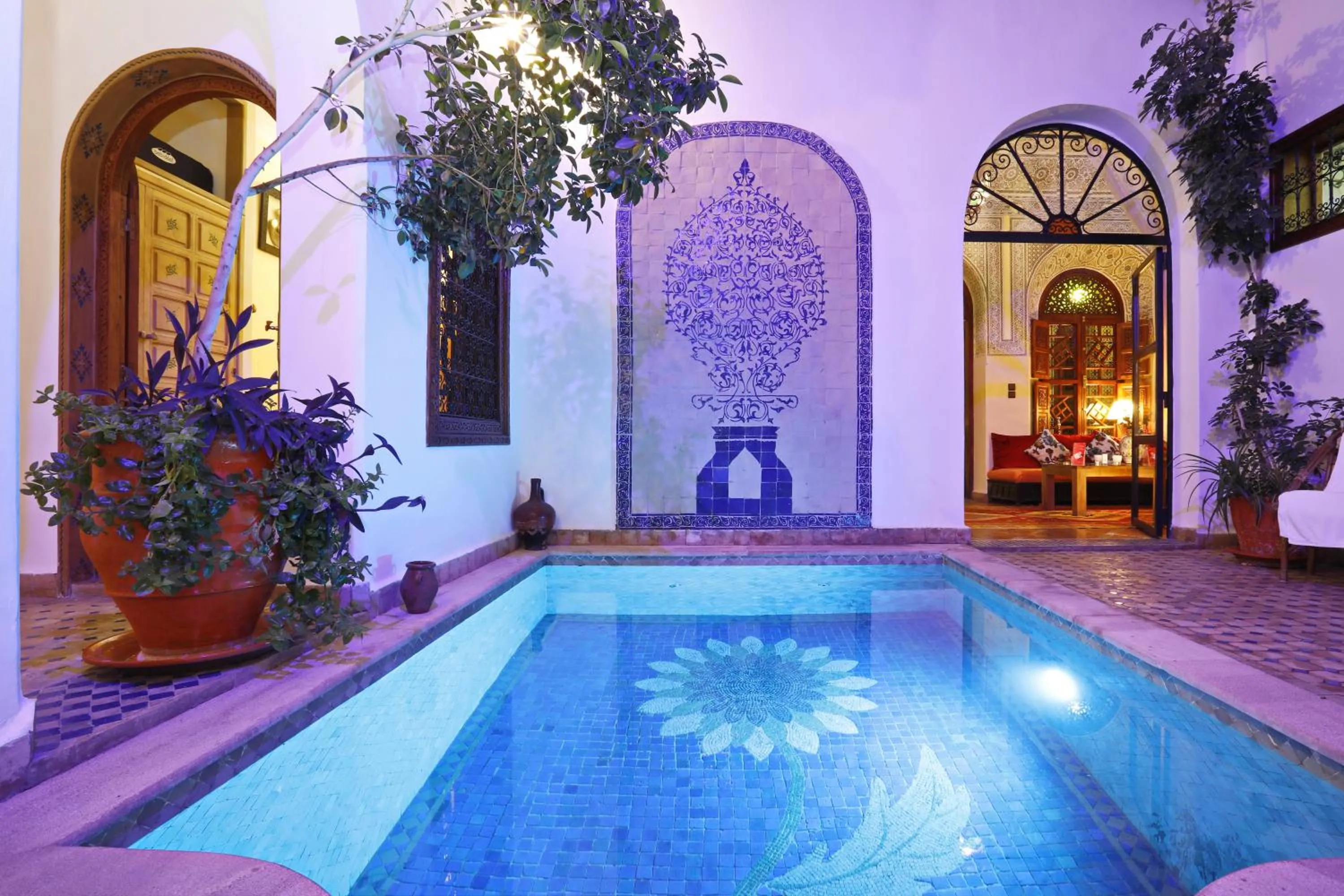 Swimming pool in Riad Daria Suites & Spa