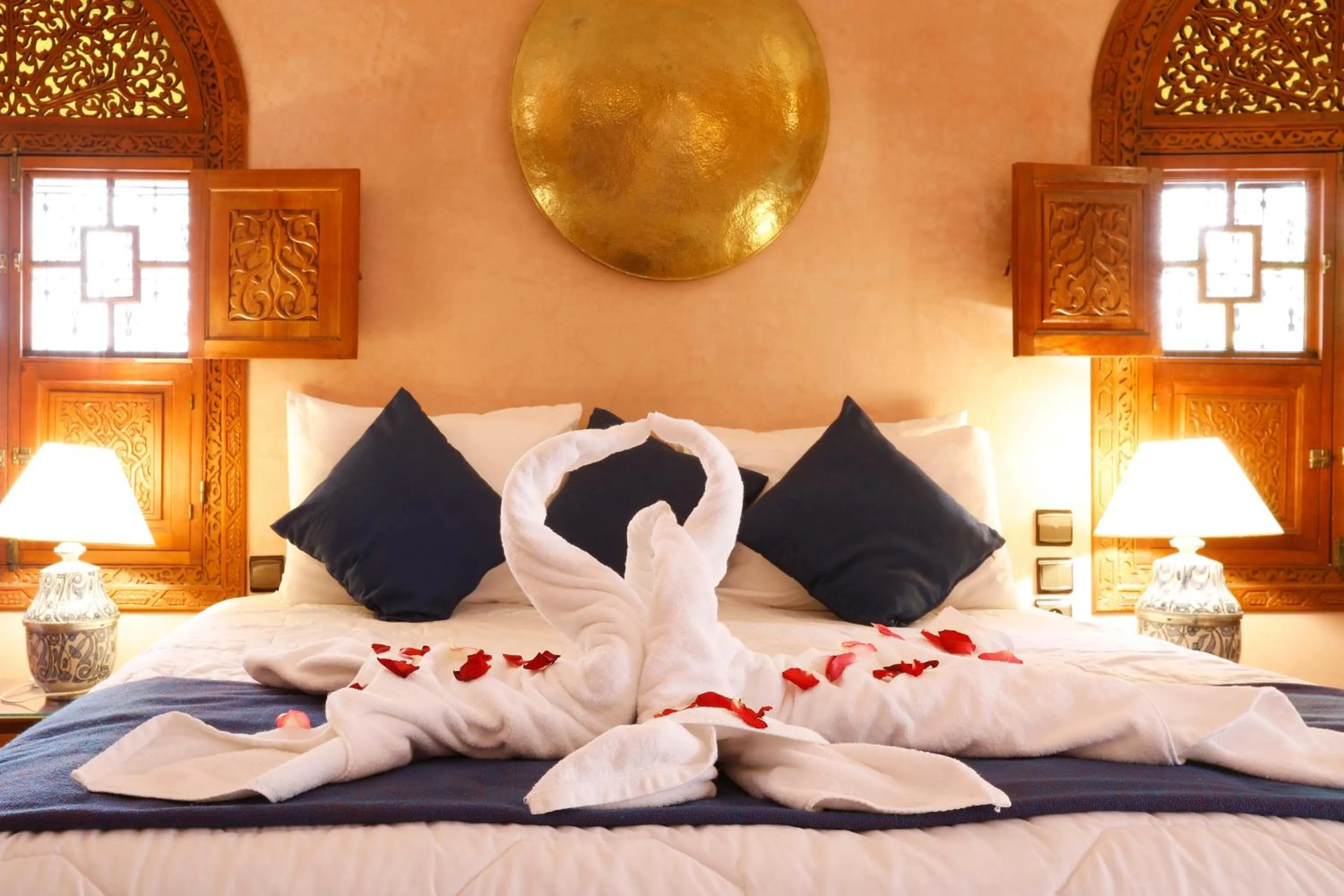 Bed in Riad Daria Suites & Spa