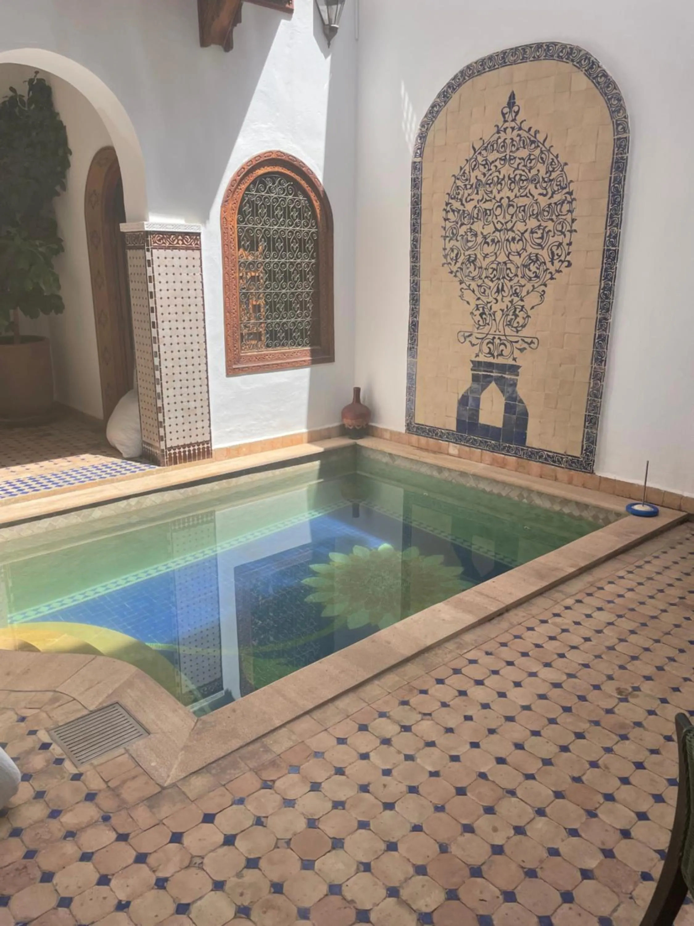 Swimming pool in Riad Daria Suites & Spa