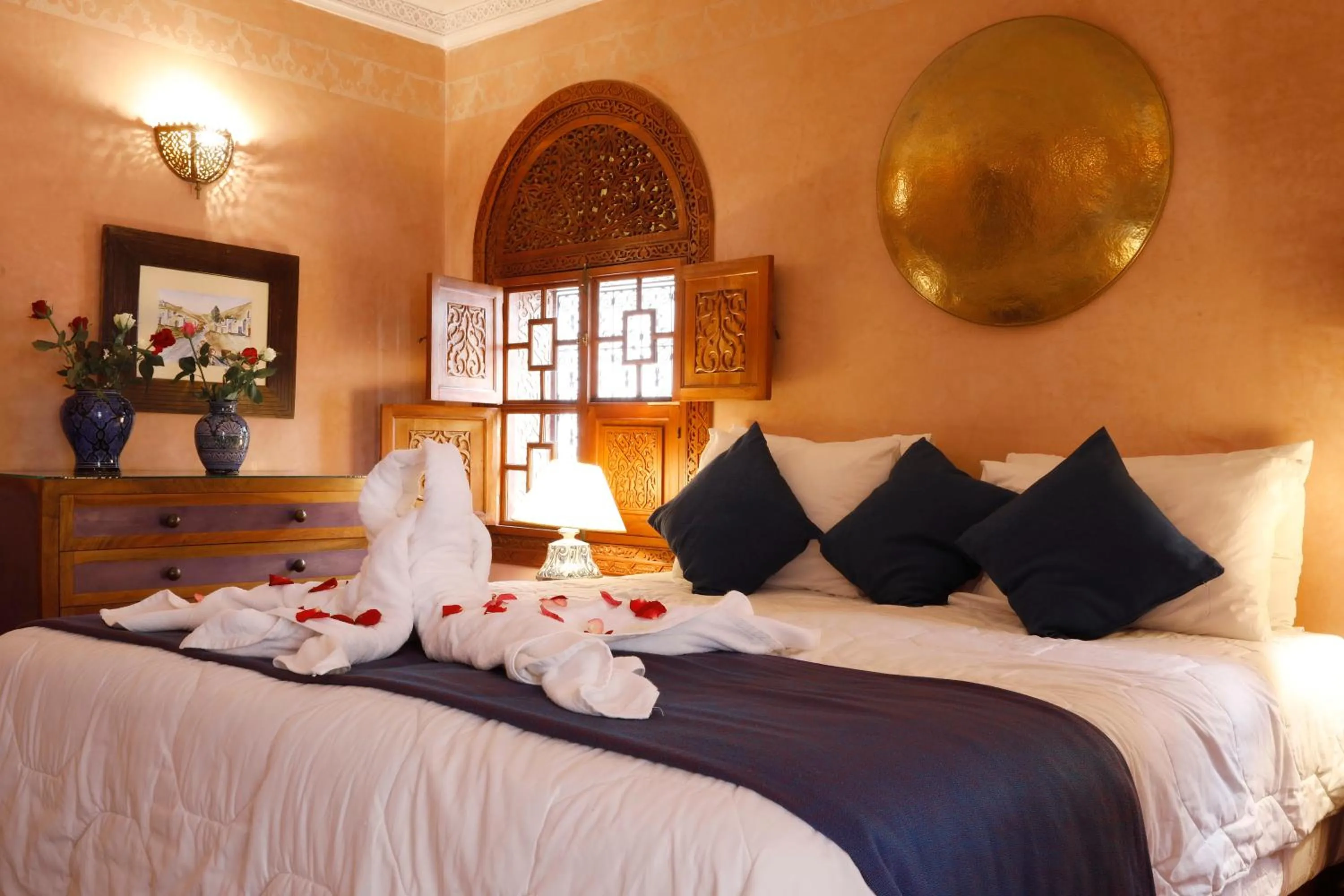 Bed in Riad Daria Suites & Spa