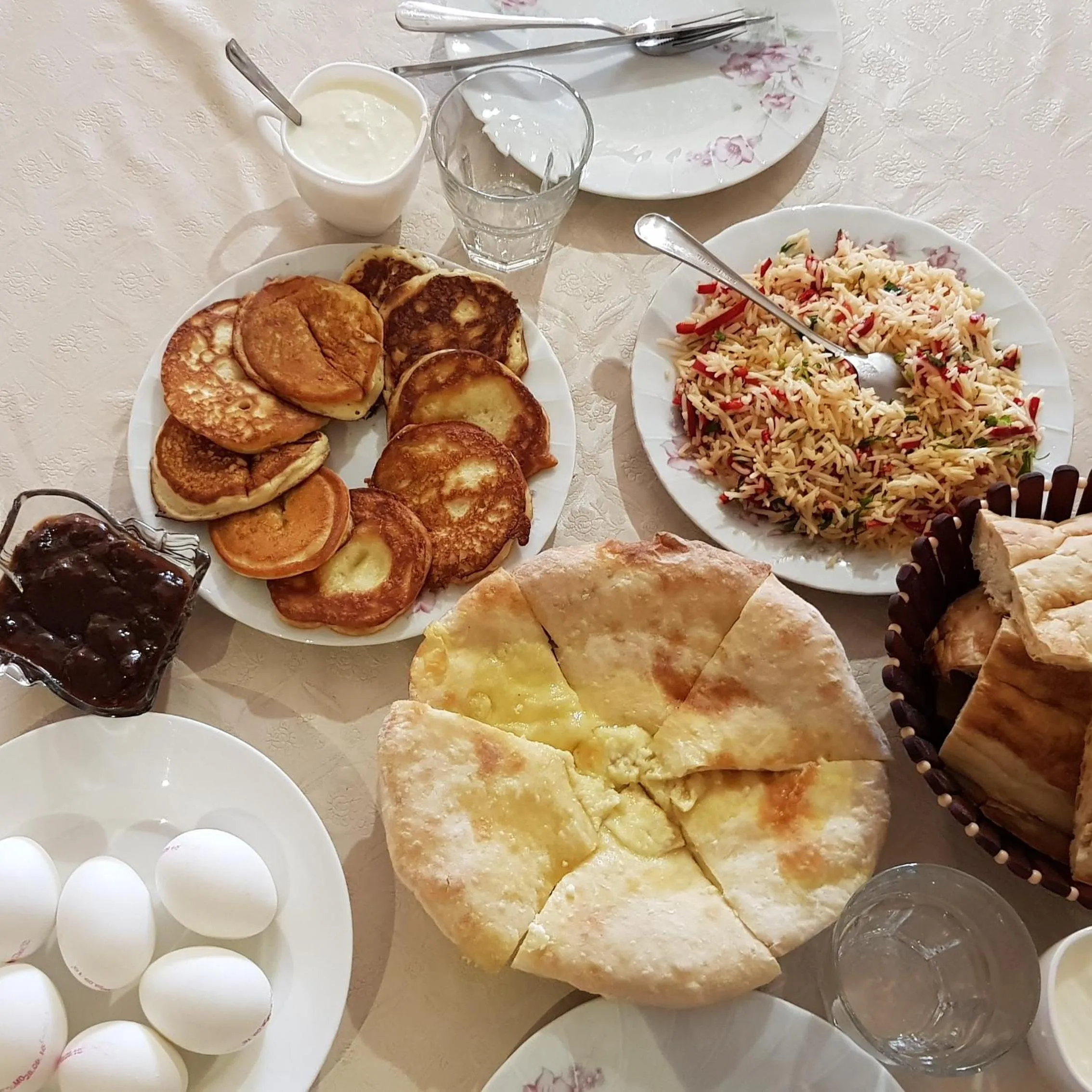 Breakfast in Hilltop Mestia