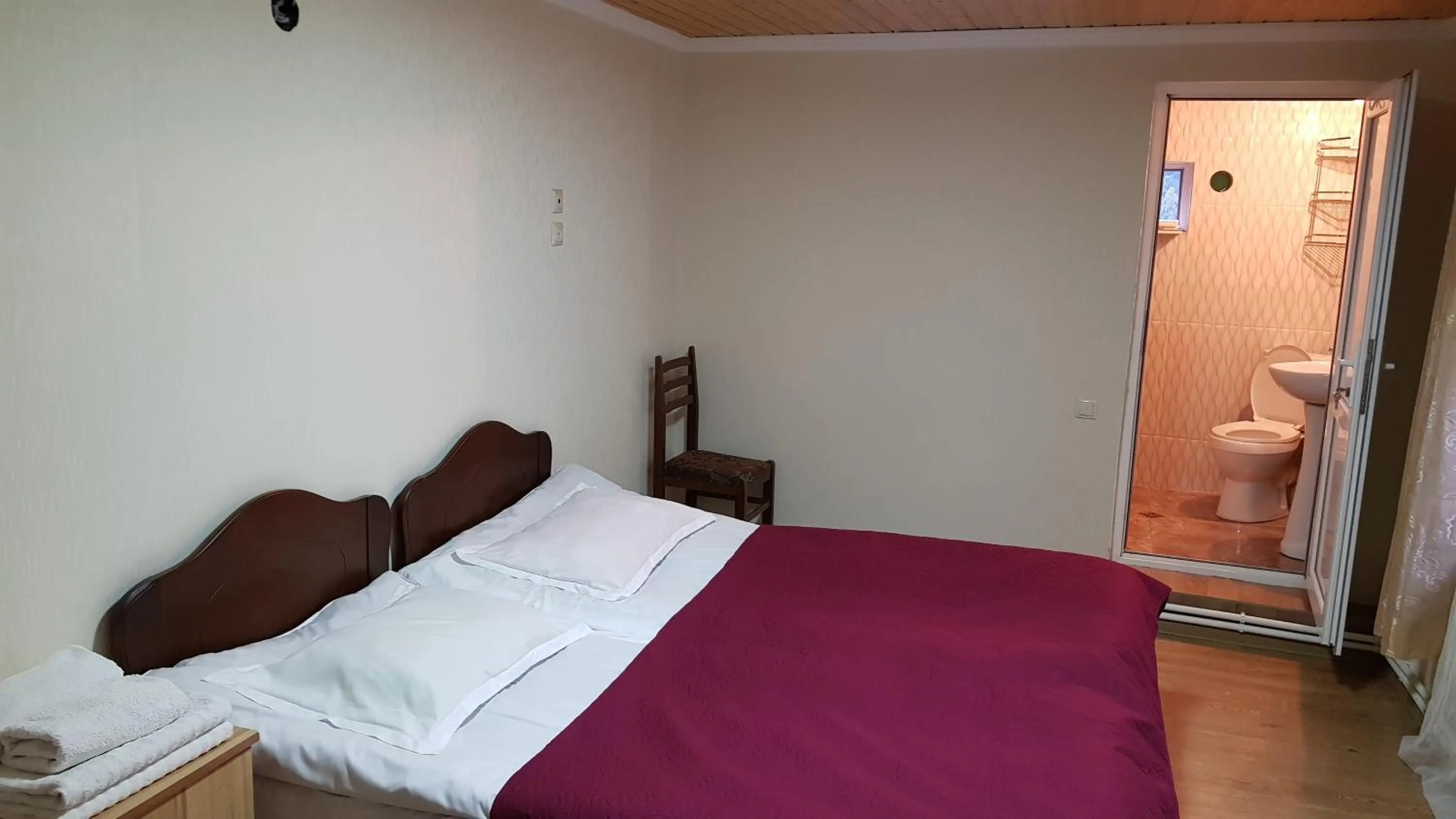 Photo of the whole room, Bed in Hilltop Mestia