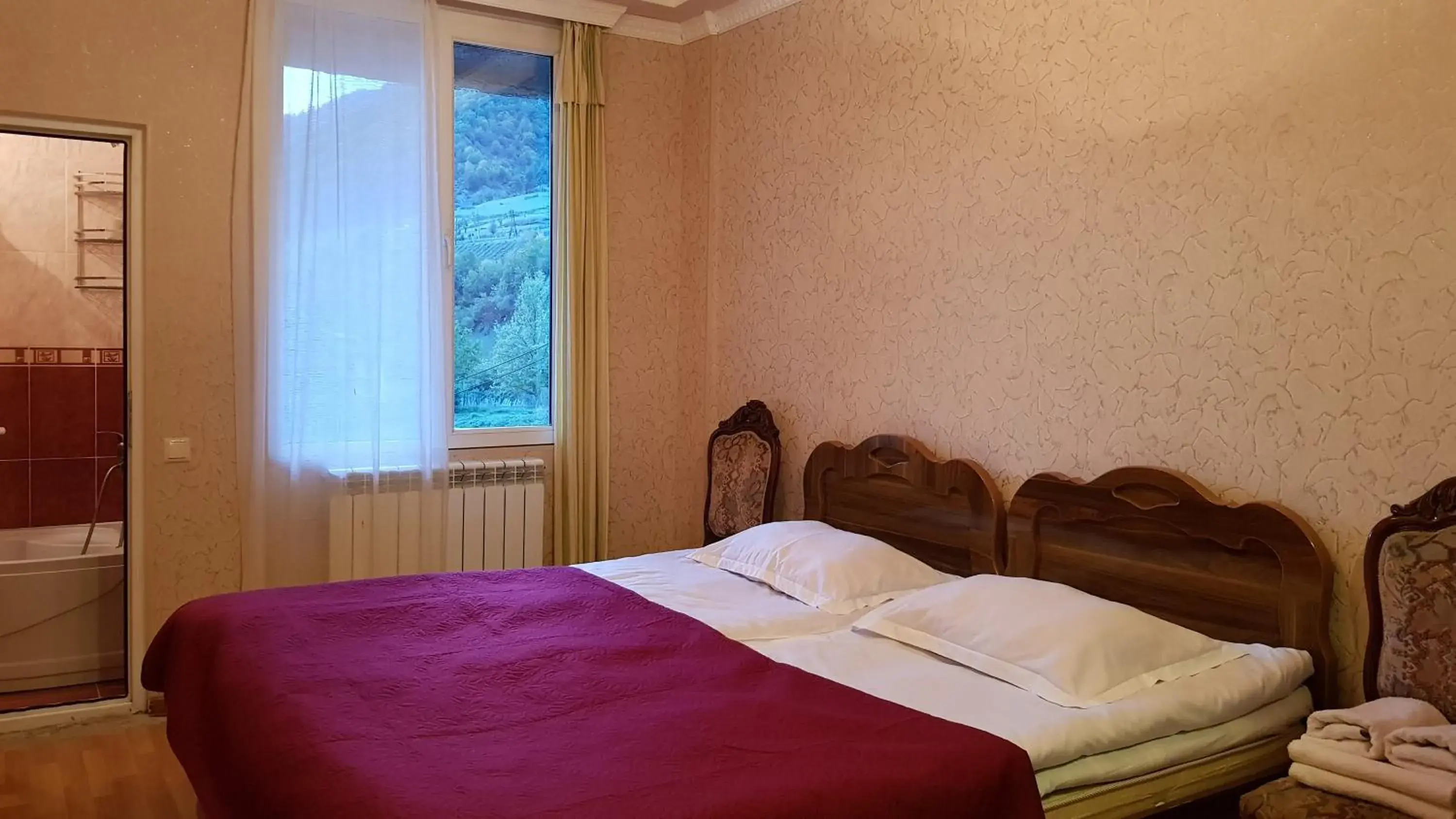 Classic Twin Room - single occupancy in Hilltop Mestia Classic Twin Room - single occupancy in Hilltop Mestia