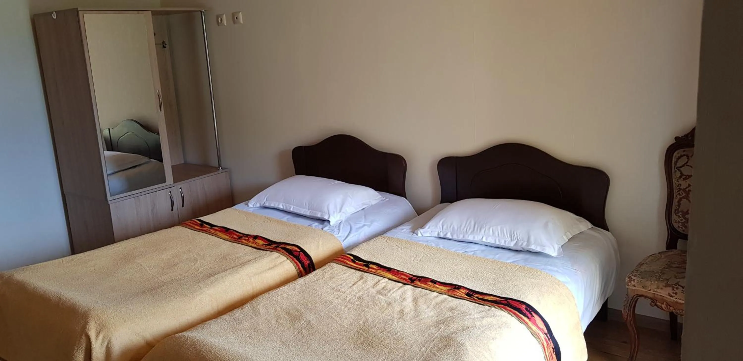 Photo of the whole room, Bed in Hilltop Mestia