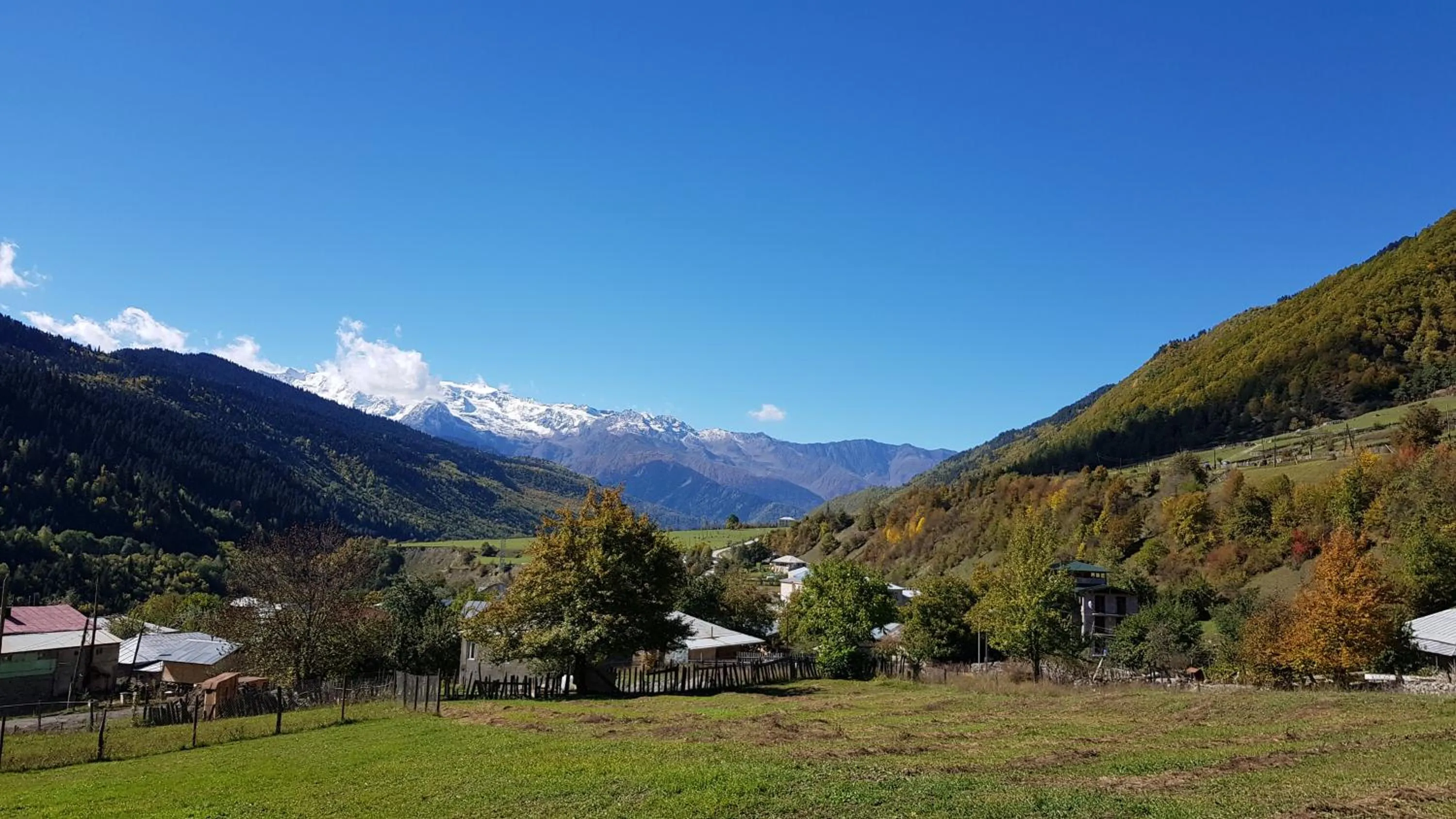 Mountain view in Hilltop Mestia