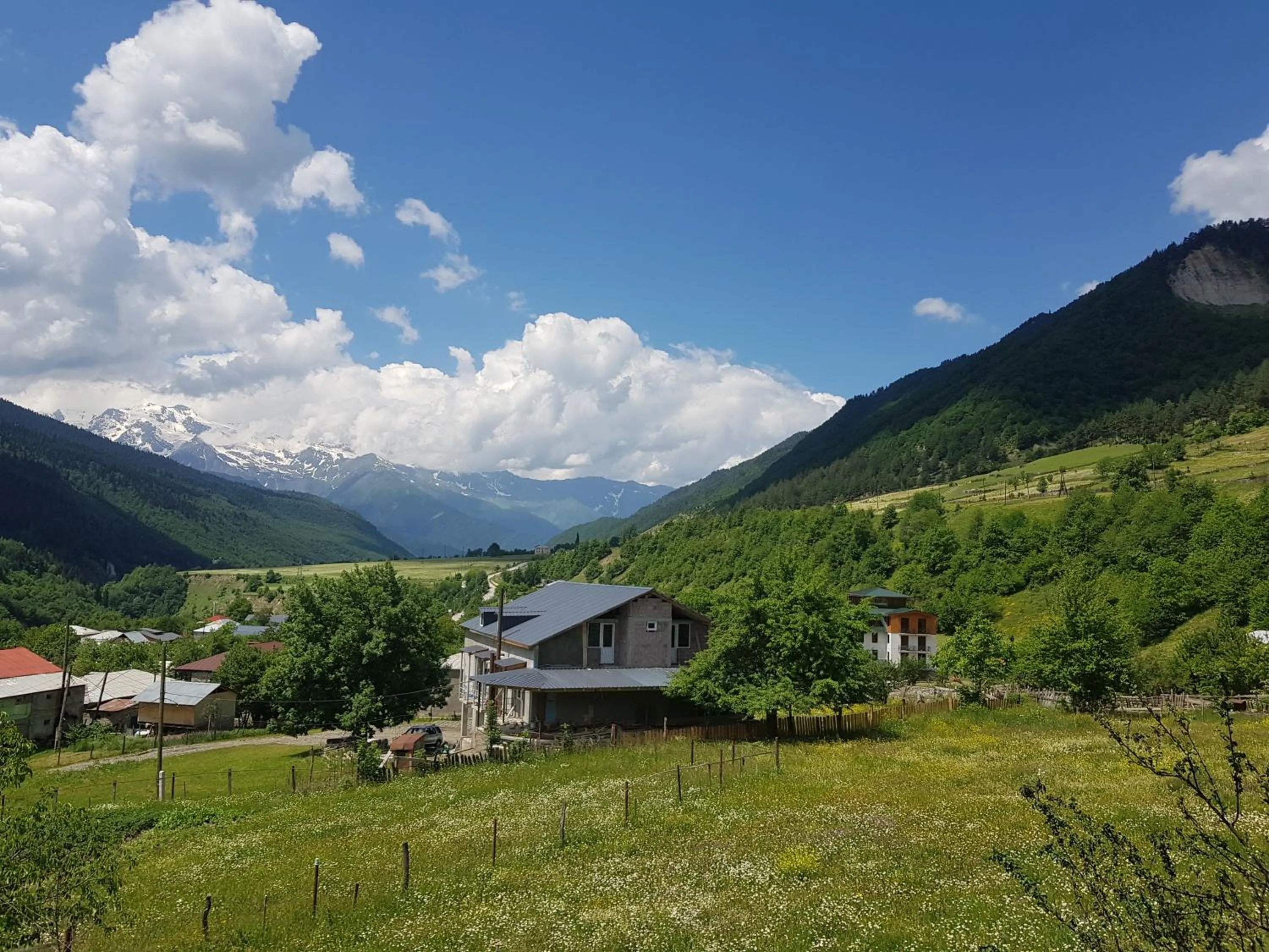 City view in Hilltop Mestia