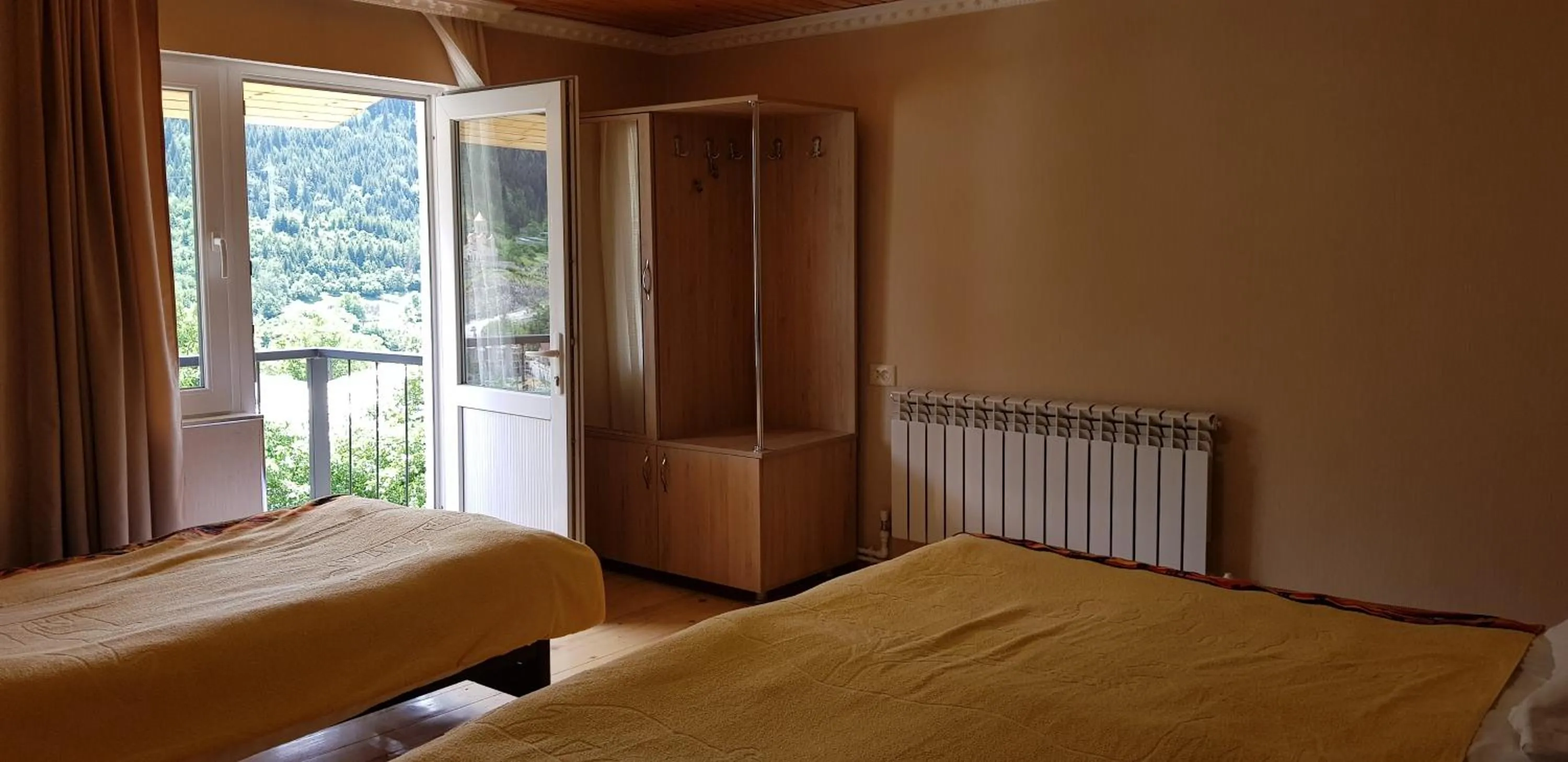 Photo of the whole room, Bed in Hilltop Mestia