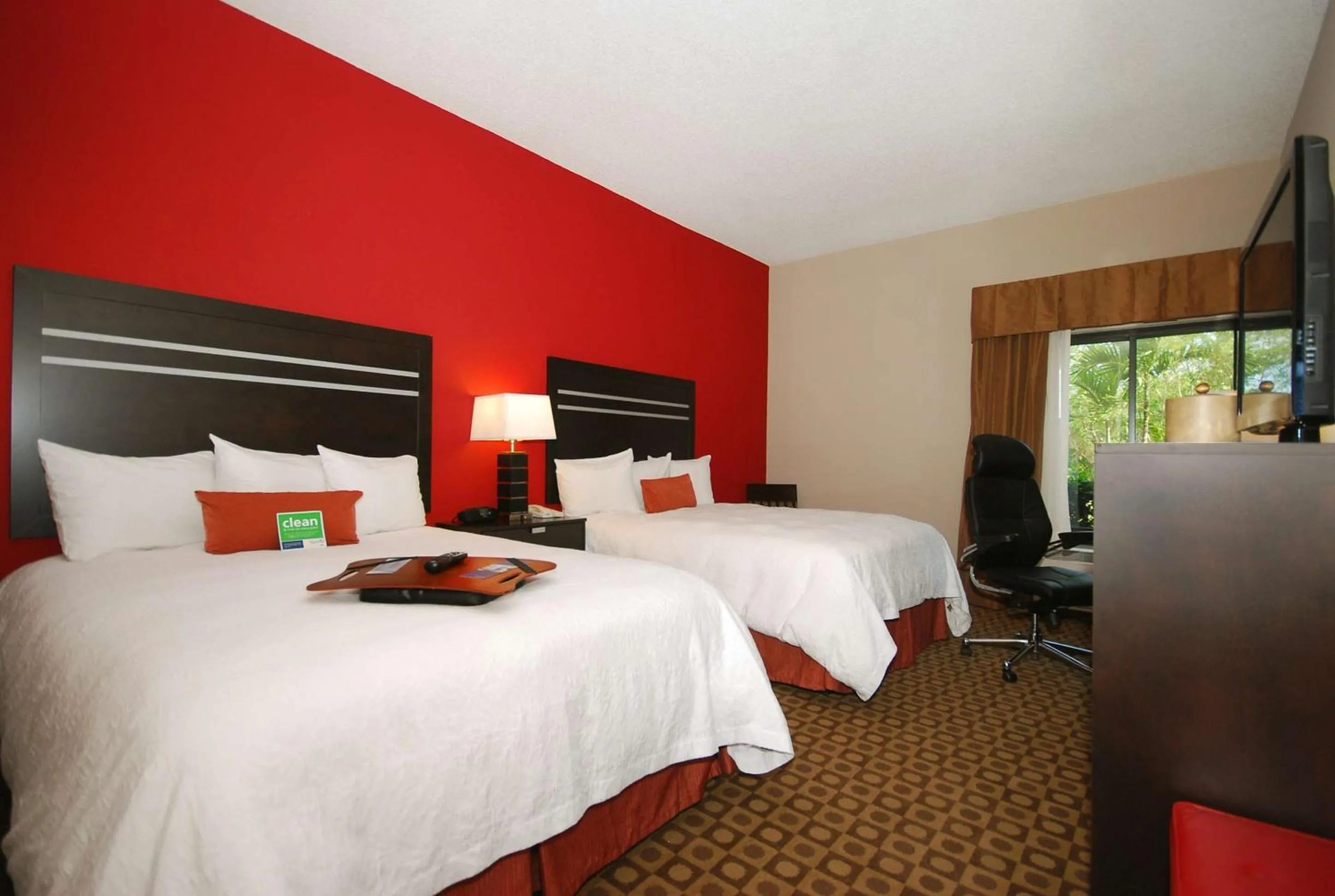 Room with Two Queen Beds - Non-Smoking in Hampton Inn Fort Myers-Airport & I-75