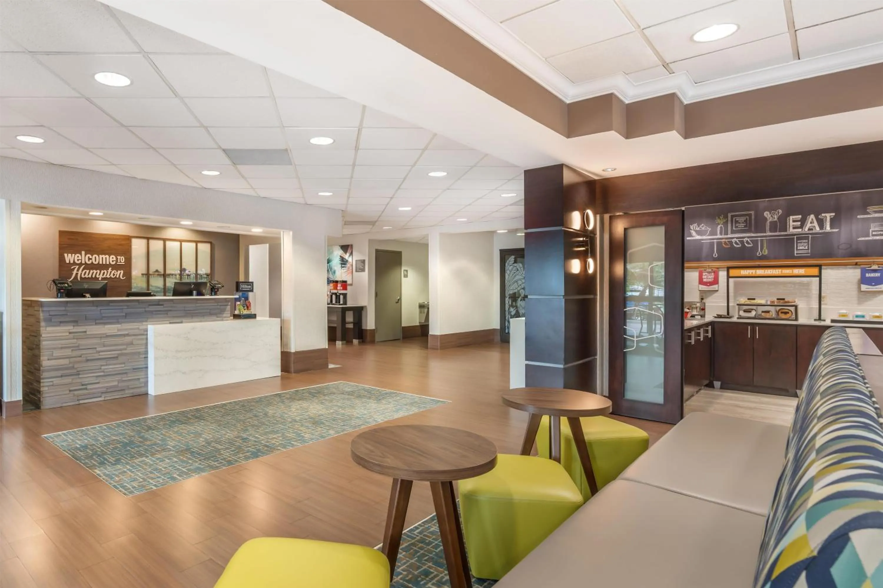 Lobby or reception in Hampton Inn Fort Myers-Airport & I-75