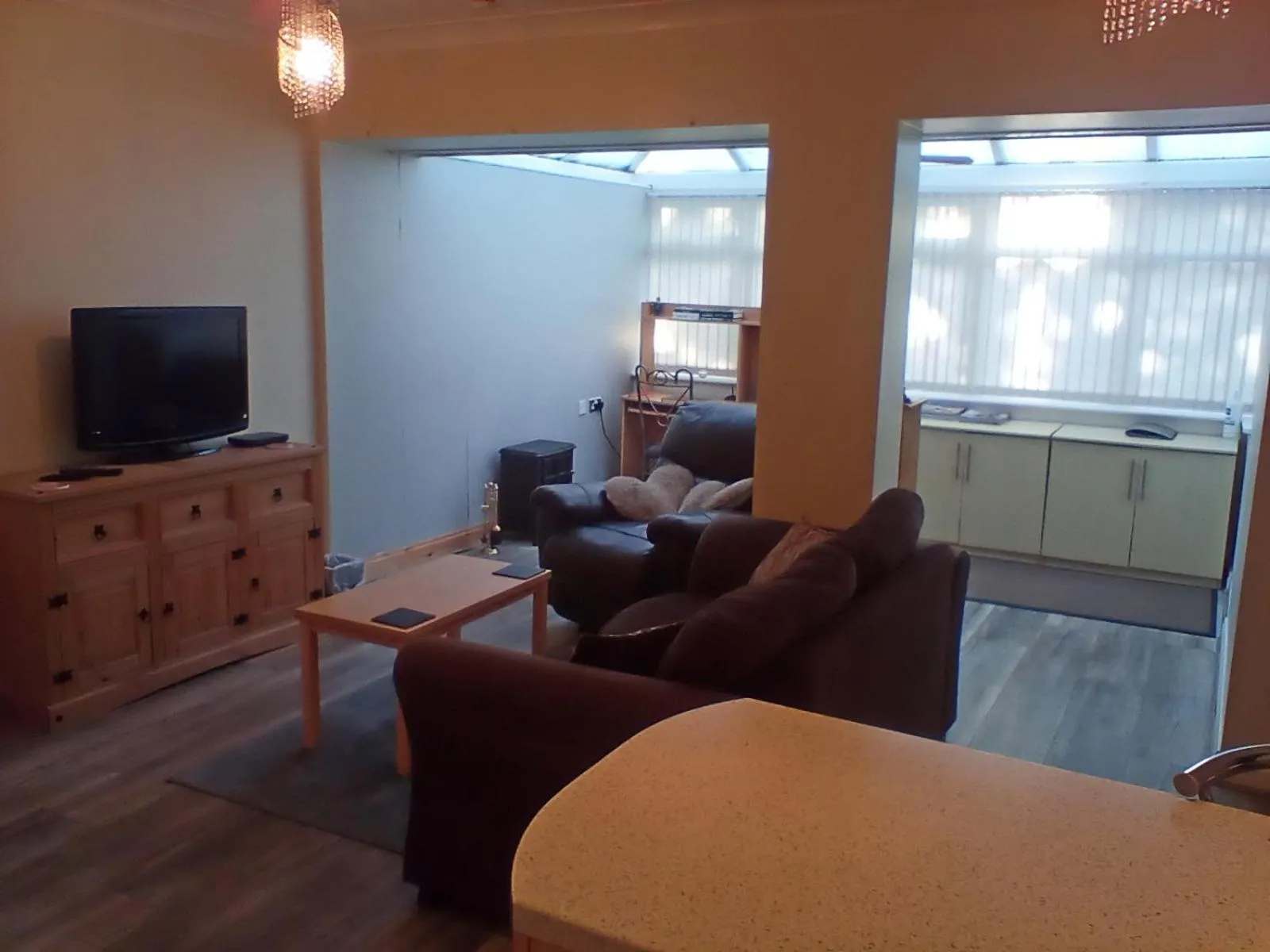 Seating area in The Annex - Guest Gardens