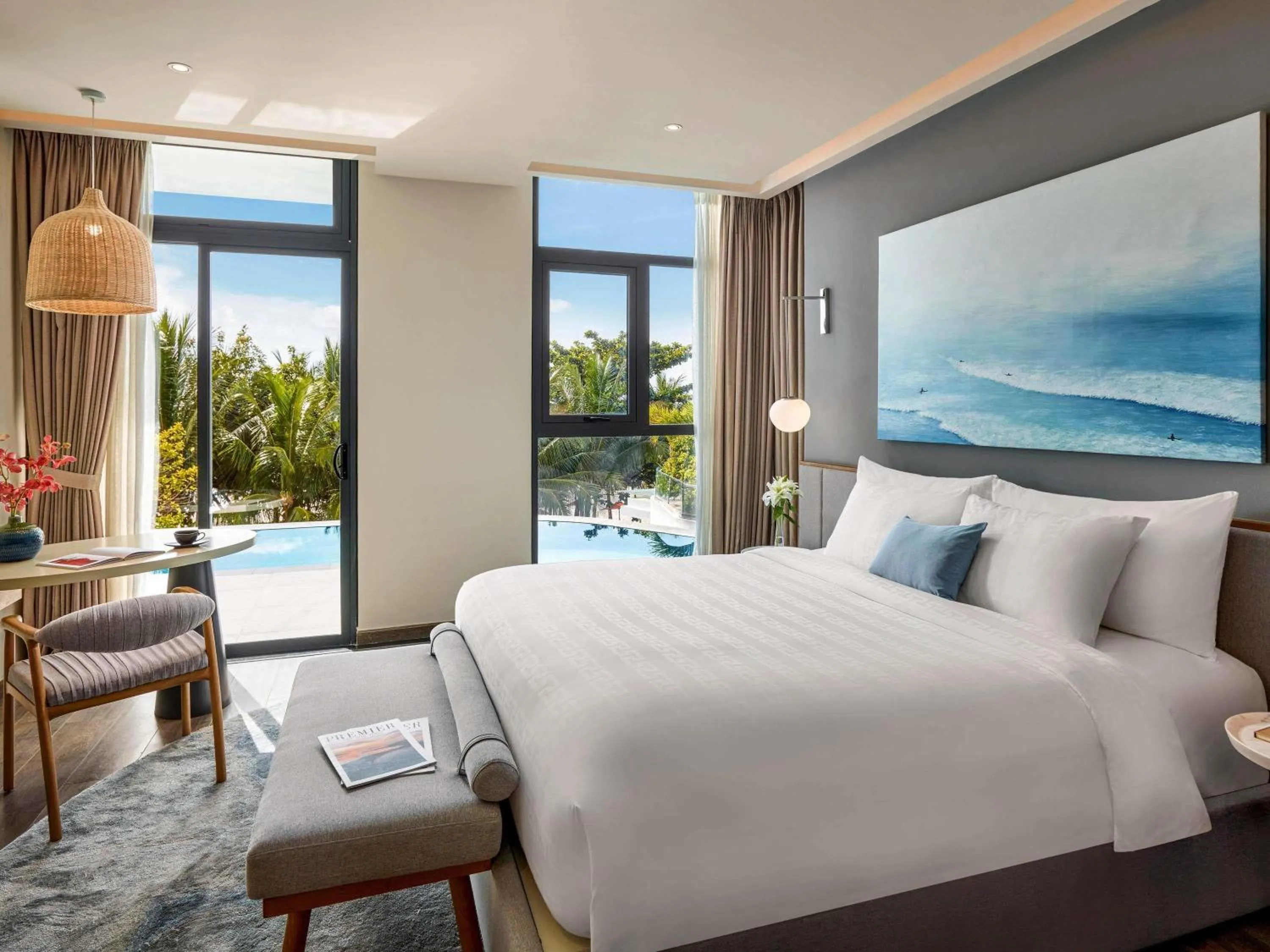 Bedroom, Bed in Premier Residences Phu Quoc Emerald Bay Managed by Accor