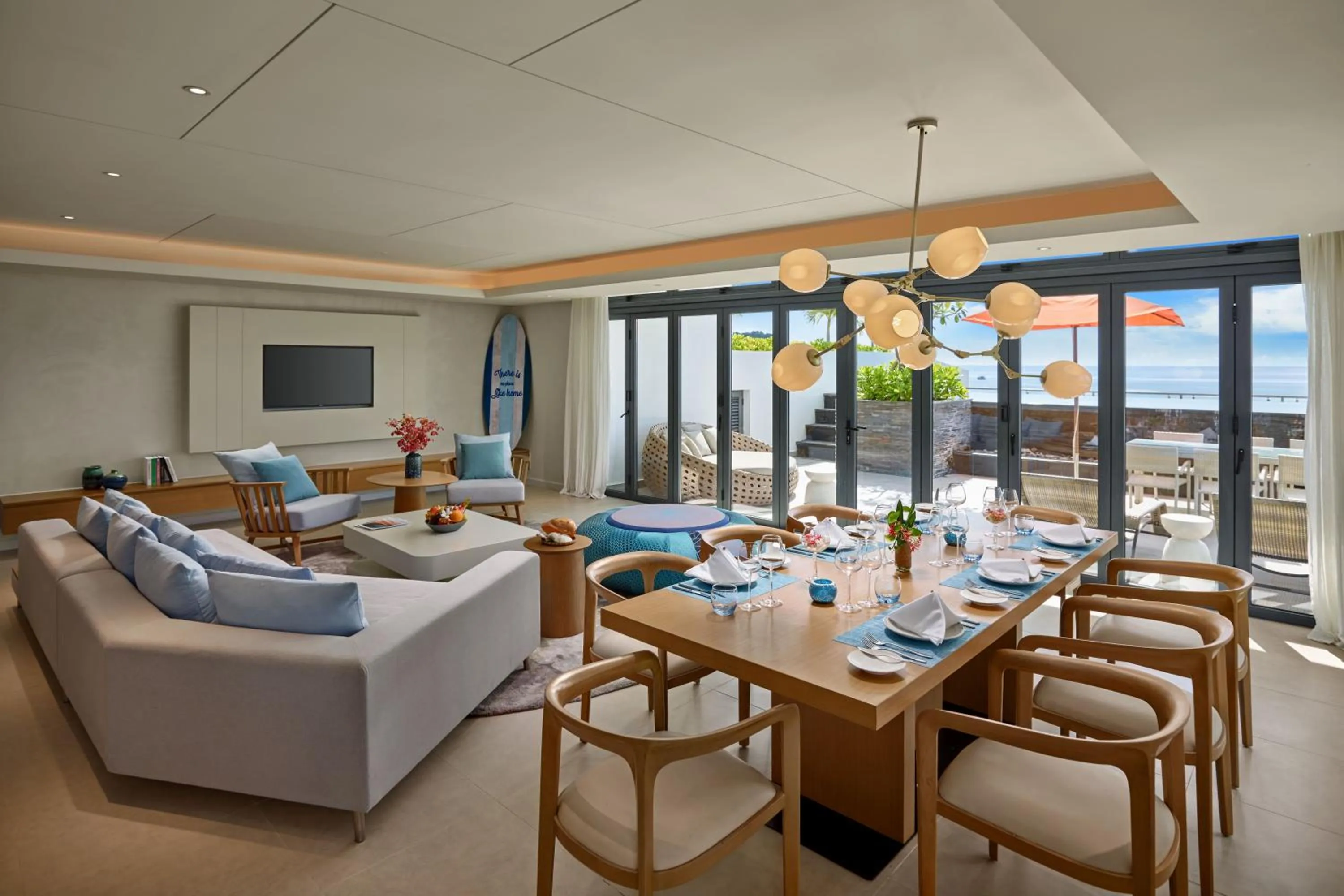 Living room in Premier Residences Phu Quoc Emerald Bay Managed by Accor