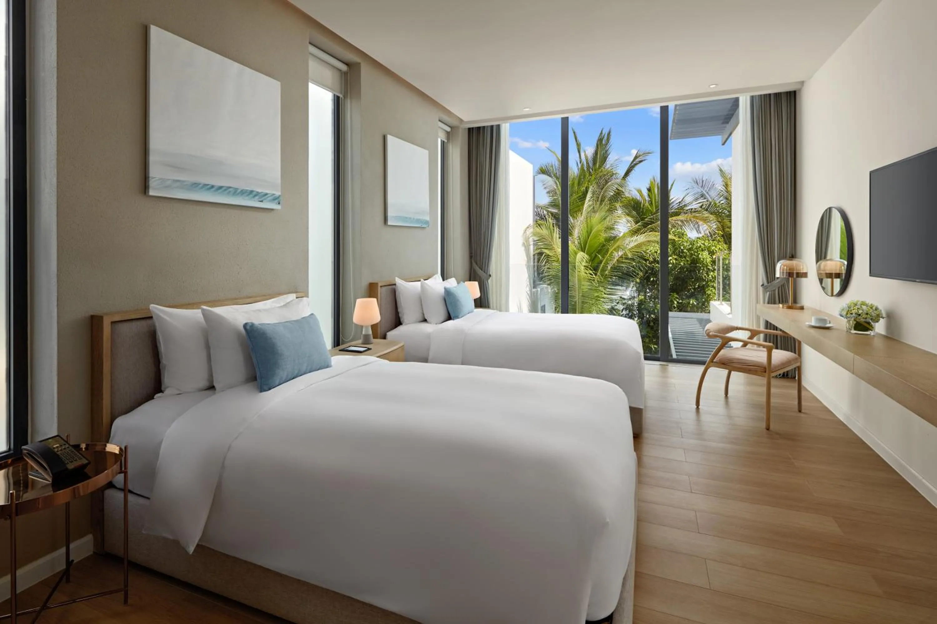 Bed in Premier Residences Phu Quoc Emerald Bay Managed by Accor