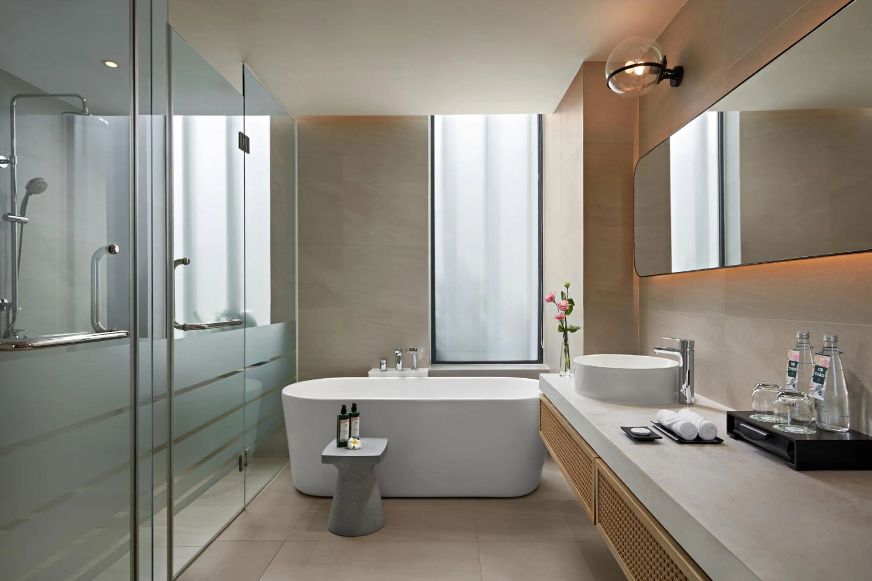 Shower in Premier Residences Phu Quoc Emerald Bay Managed by Accor