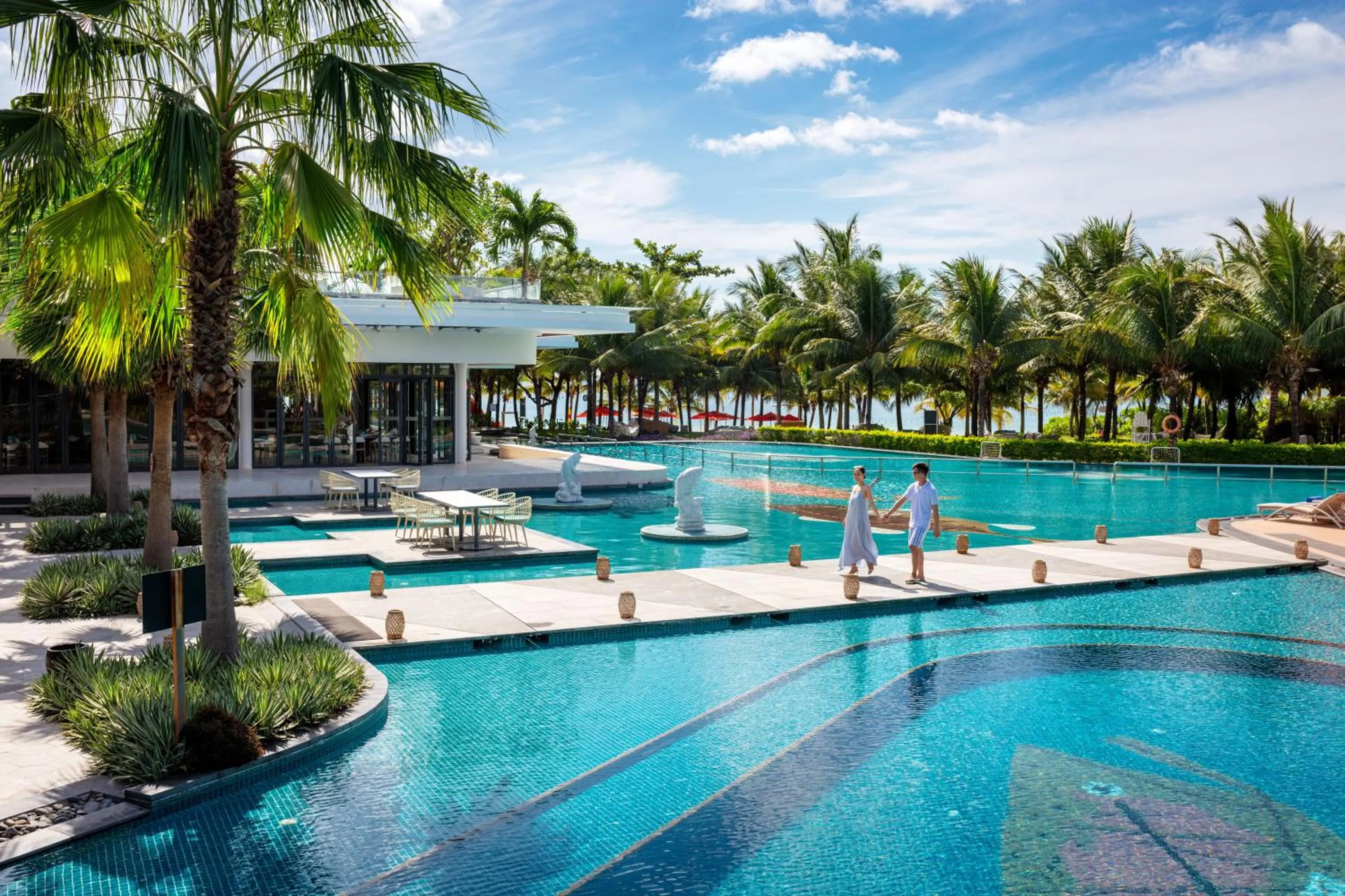 Swimming pool in Premier Residences Phu Quoc Emerald Bay Managed by Accor