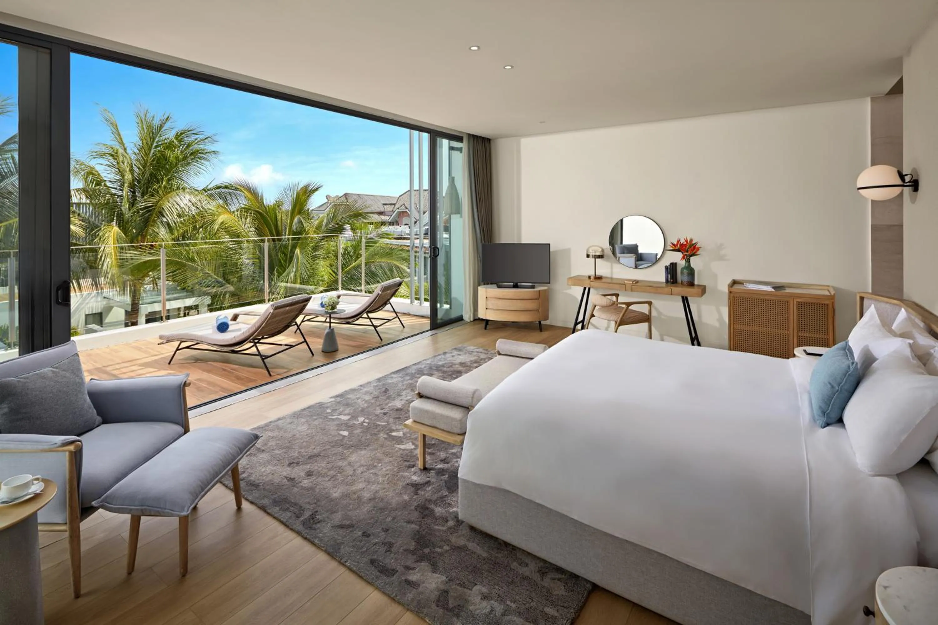 Bed in Premier Residences Phu Quoc Emerald Bay Managed by Accor