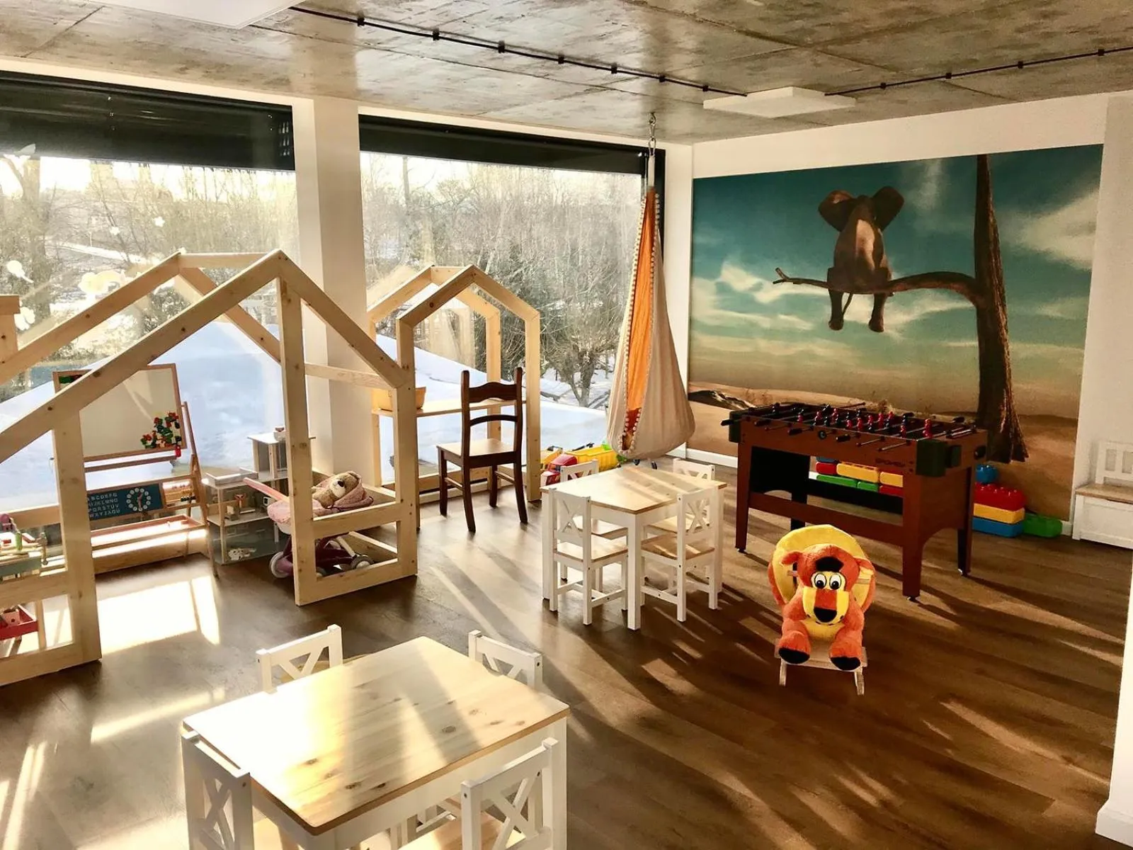 Children play ground in Jaś Wędrowniczek