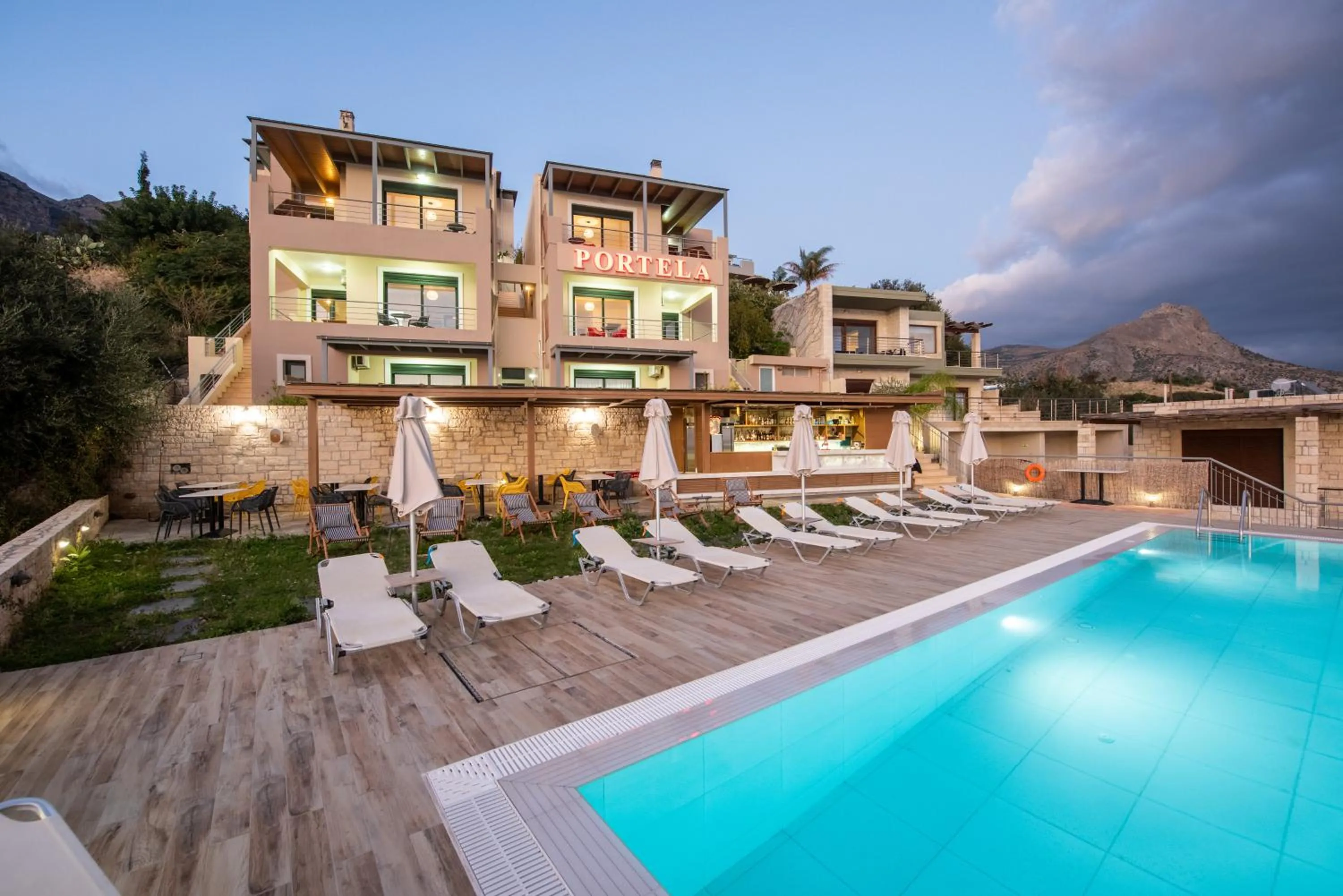 Property building in Portela Suites Kastri