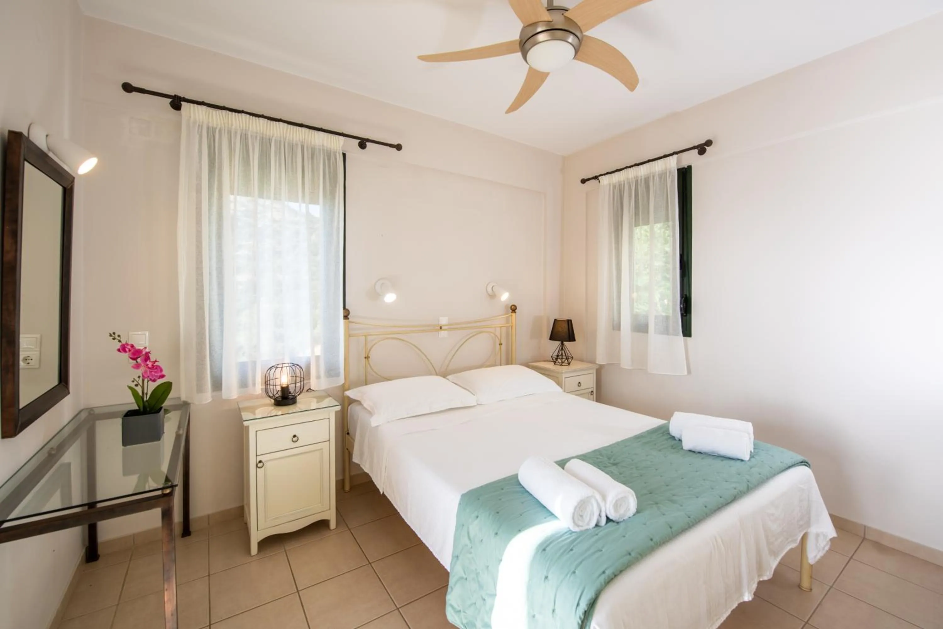 Bedroom, Bed in Portela Suites Kastri