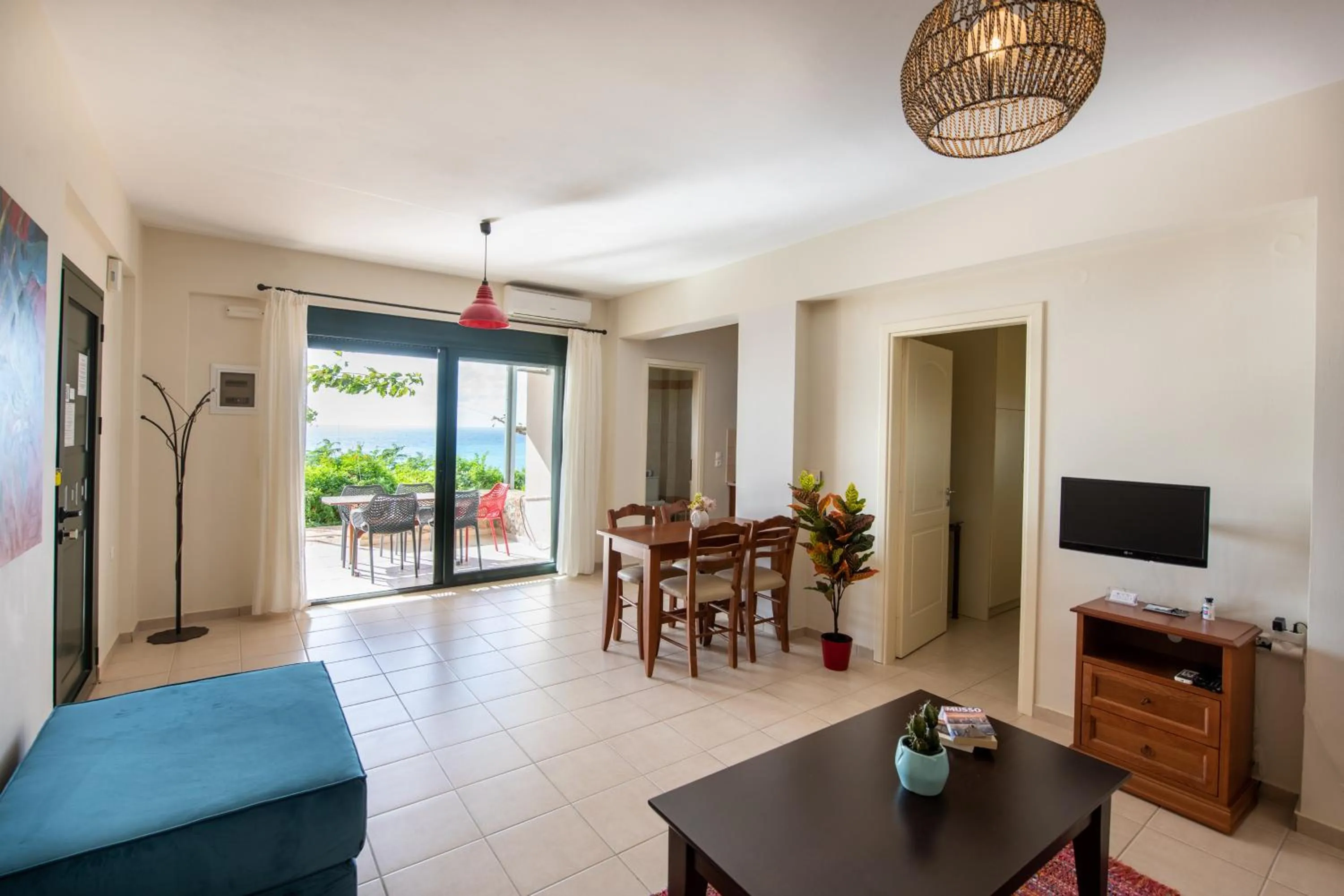 Living room in Portela Suites Kastri