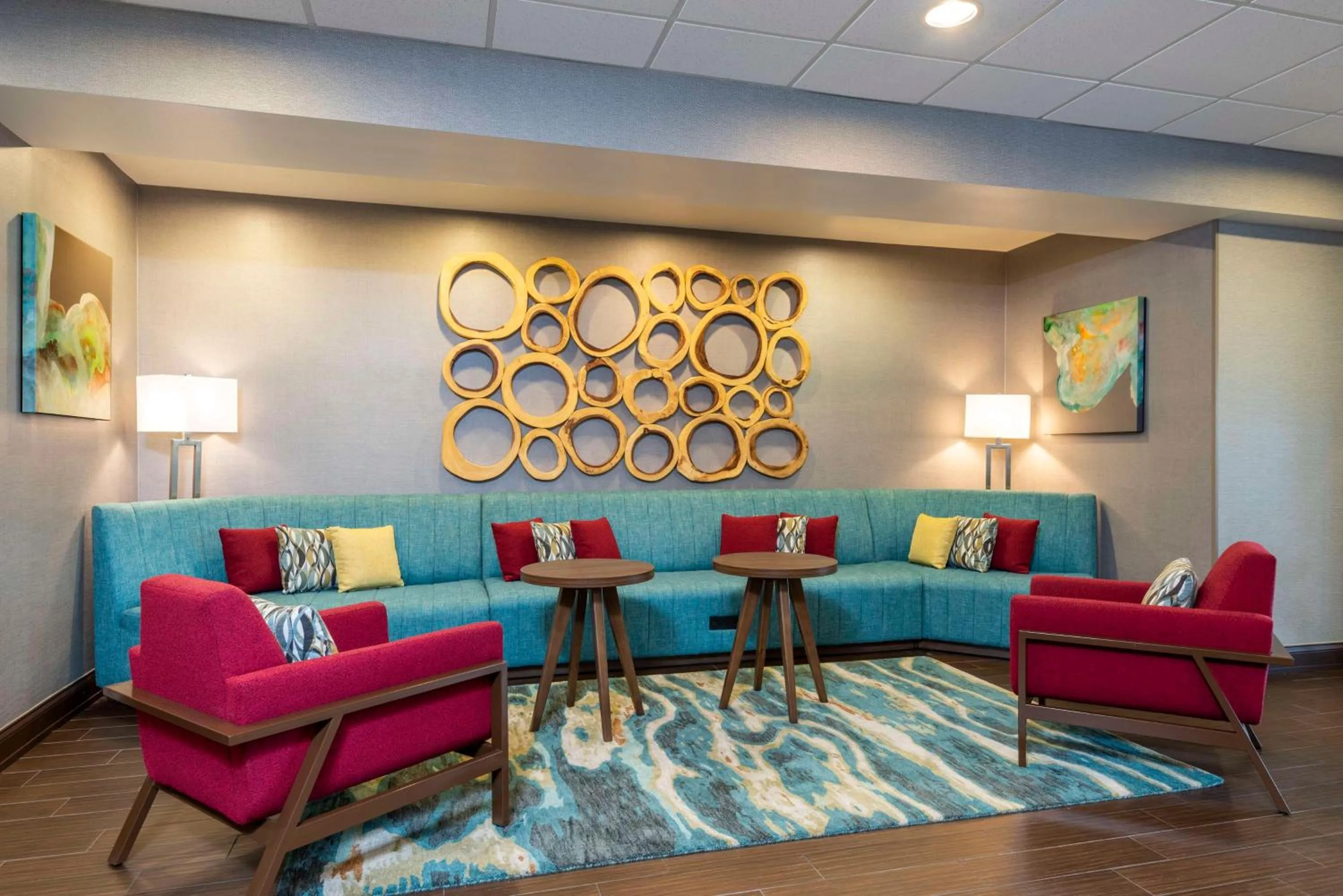 Lobby or reception in Hampton Inn & Suites Fort Myers-Colonial Boulevard