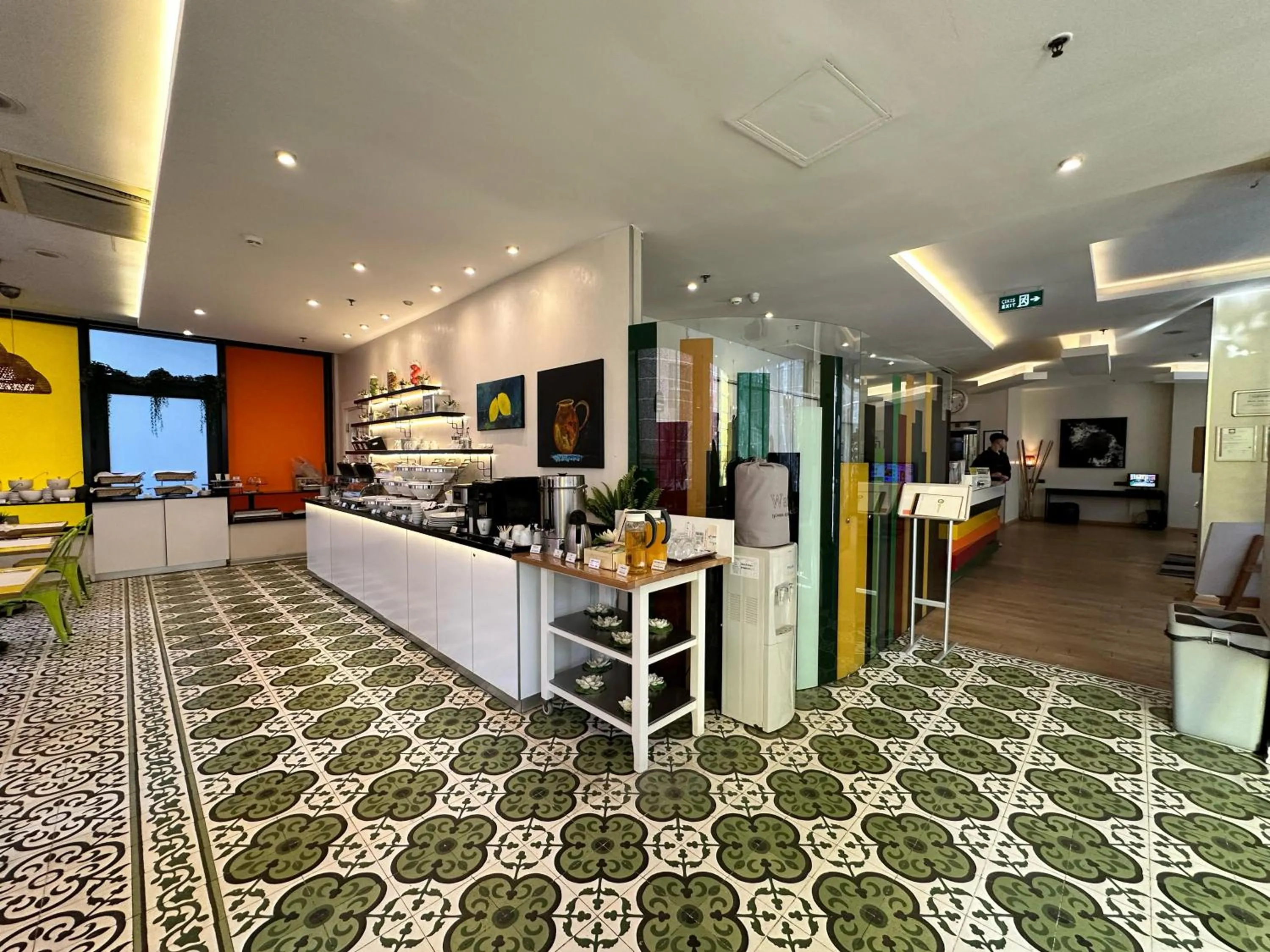 Buffet breakfast in Tempo Hotel 4Levent