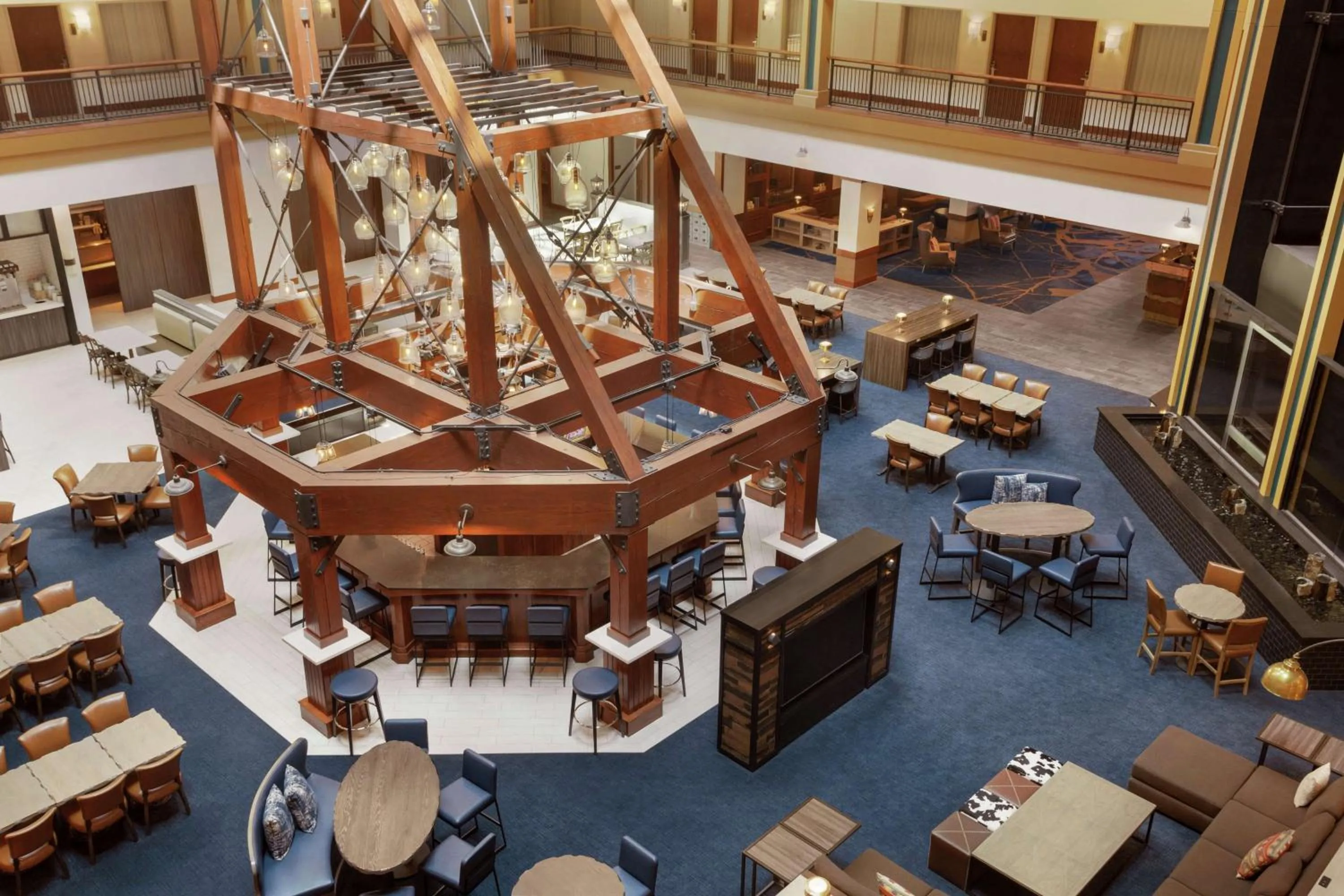 Lobby or reception in Embassy Suites by Hilton Denver International Airport