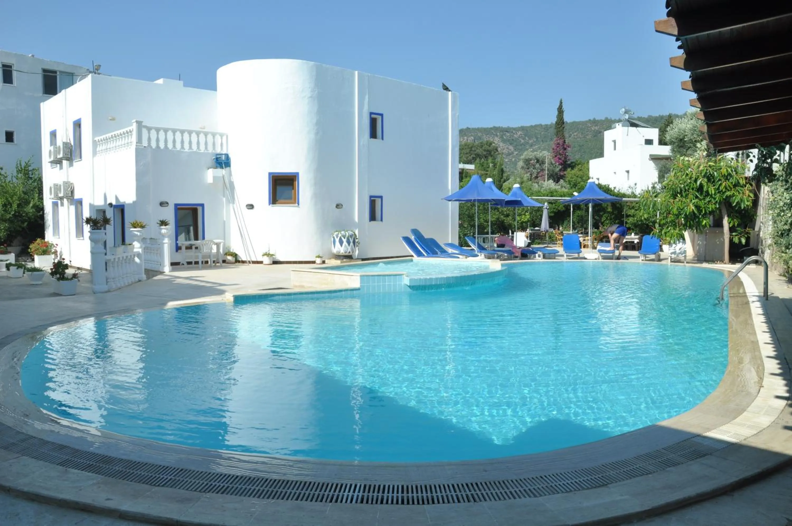 Swimming pool in Bodrum Blu Hotel