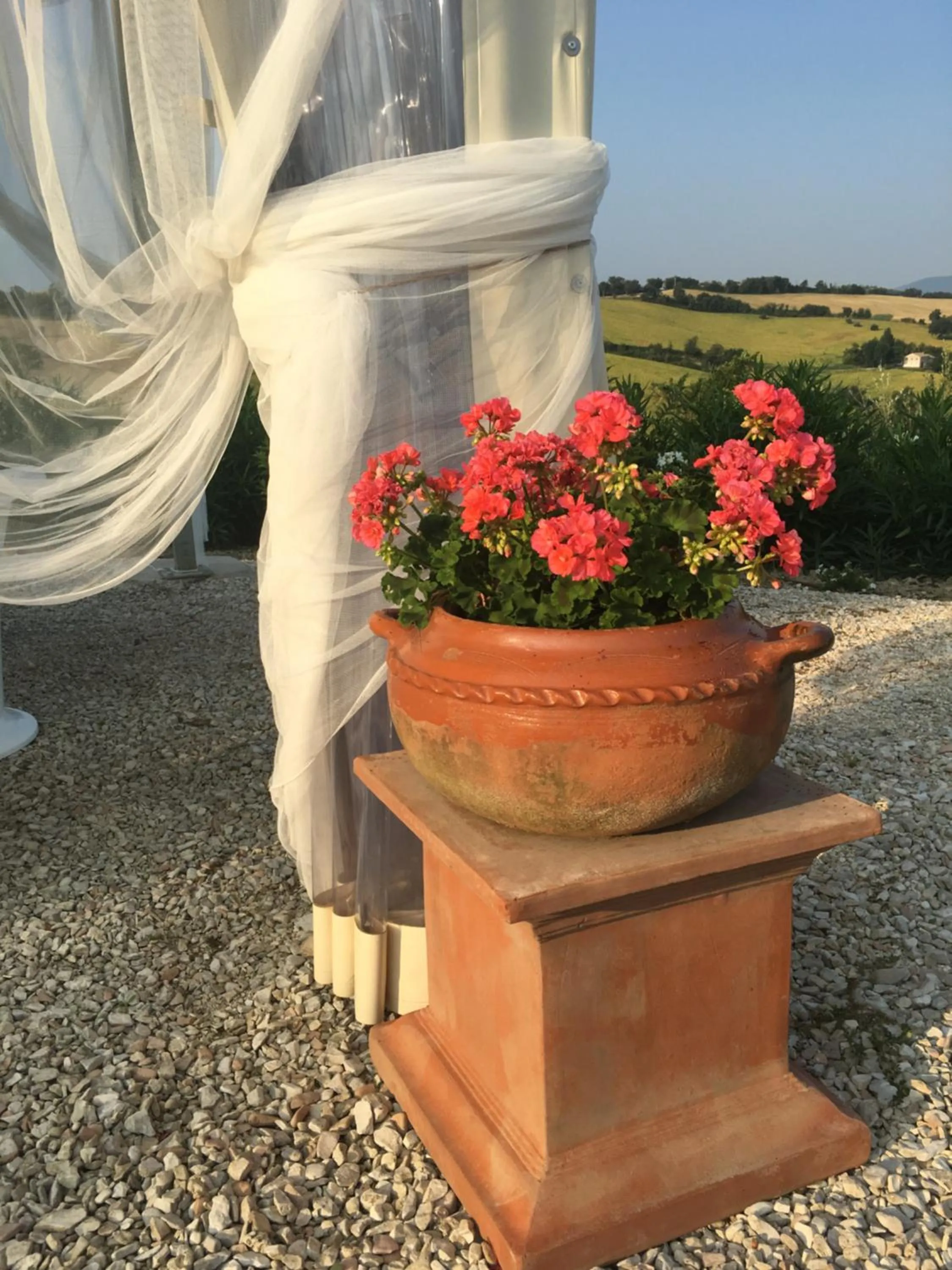 Garden view in Relais Il Margarito