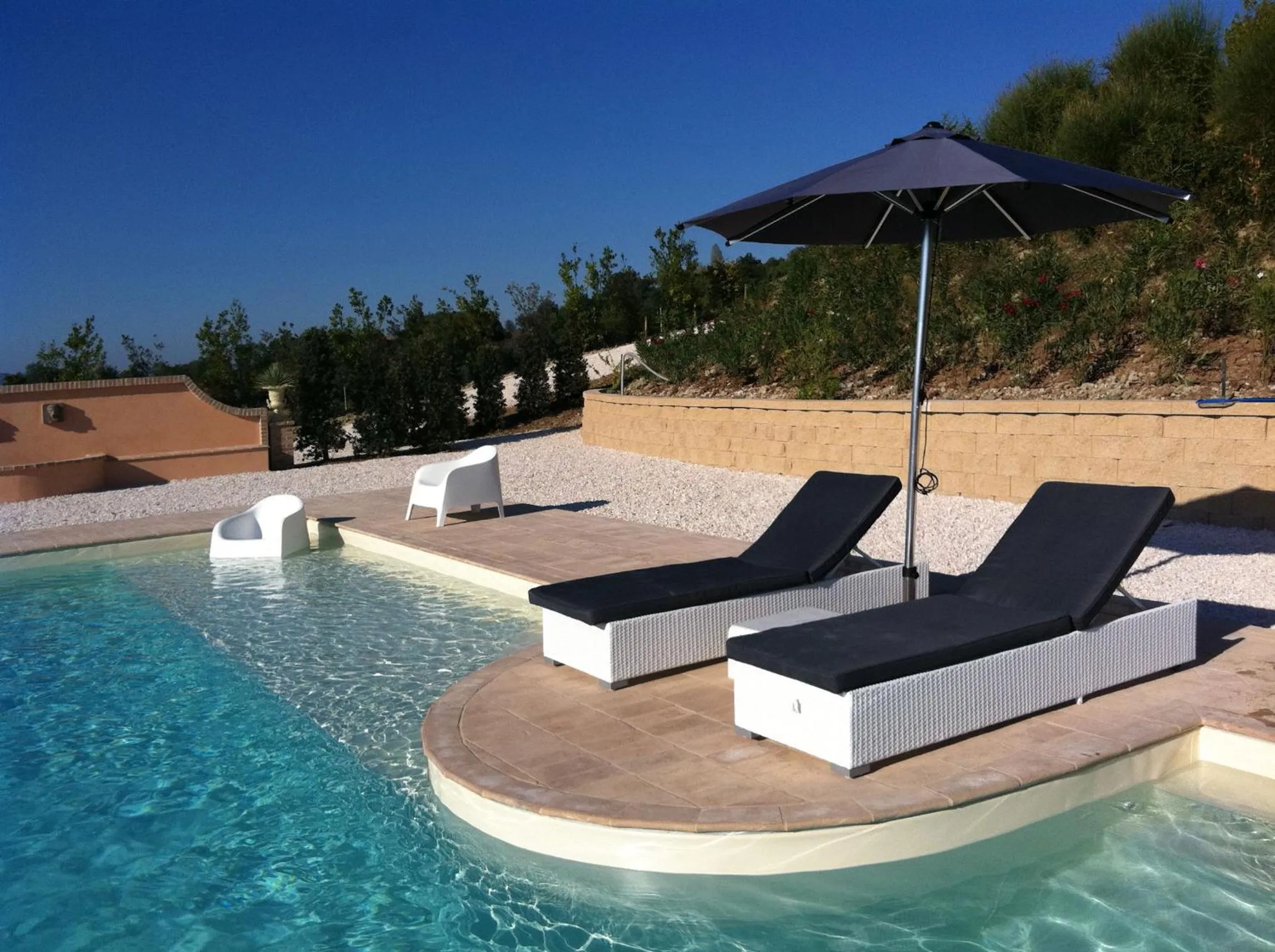 Swimming pool in Relais Il Margarito