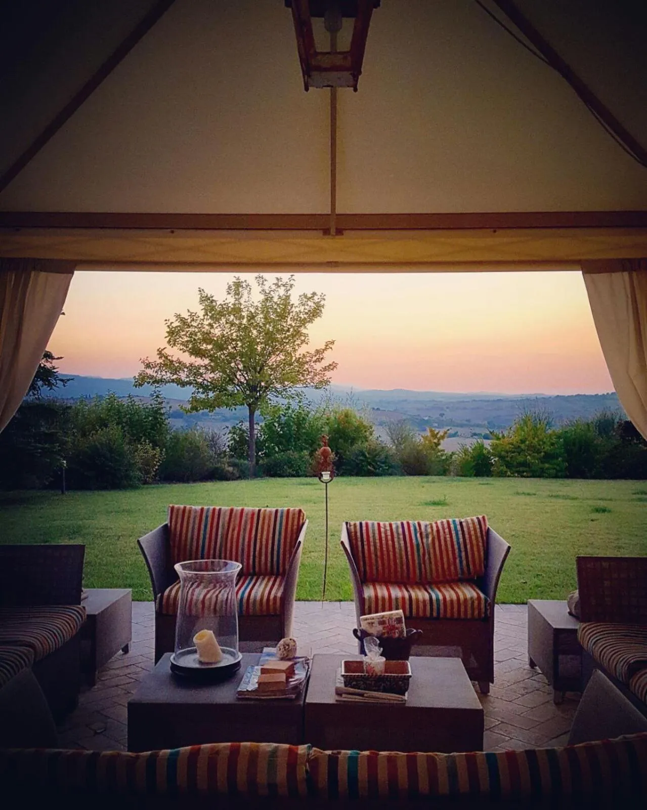 Decorative detail in Relais Il Margarito