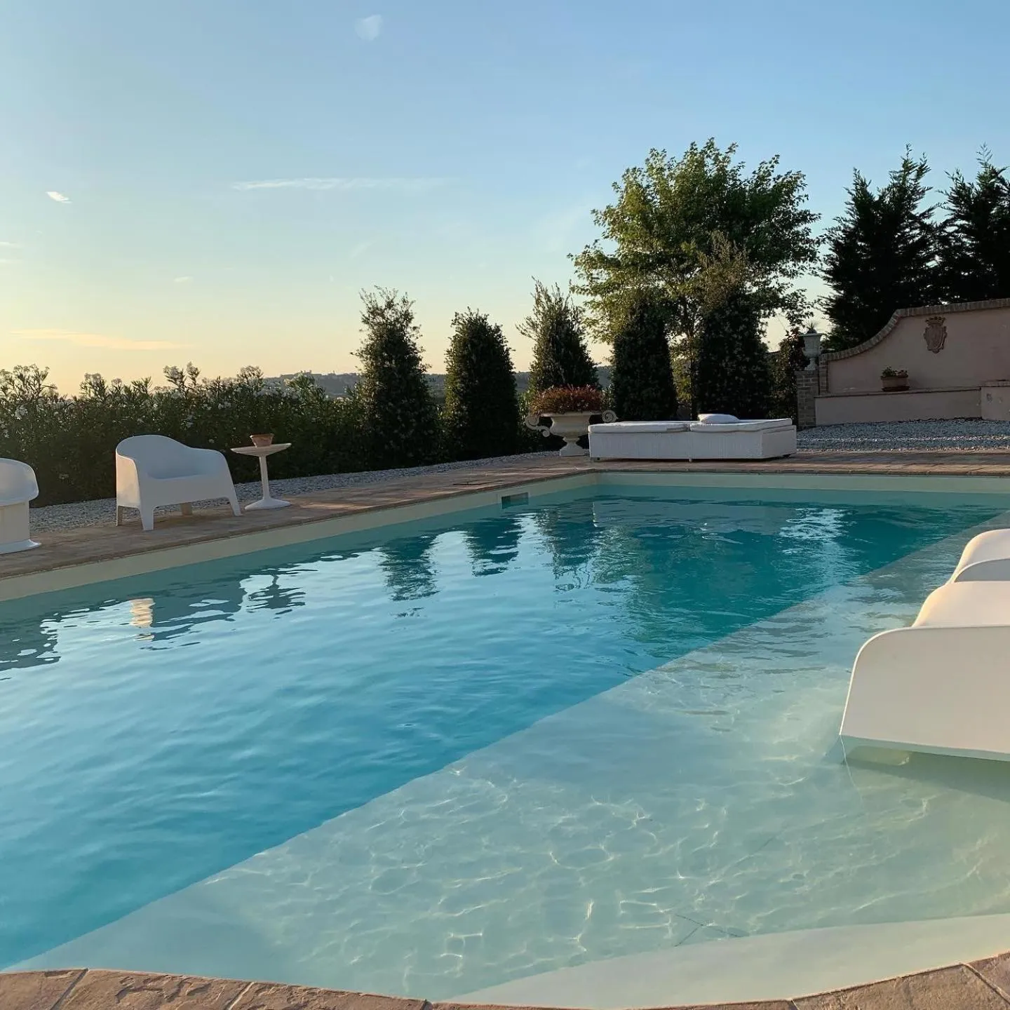Swimming pool in Relais Il Margarito