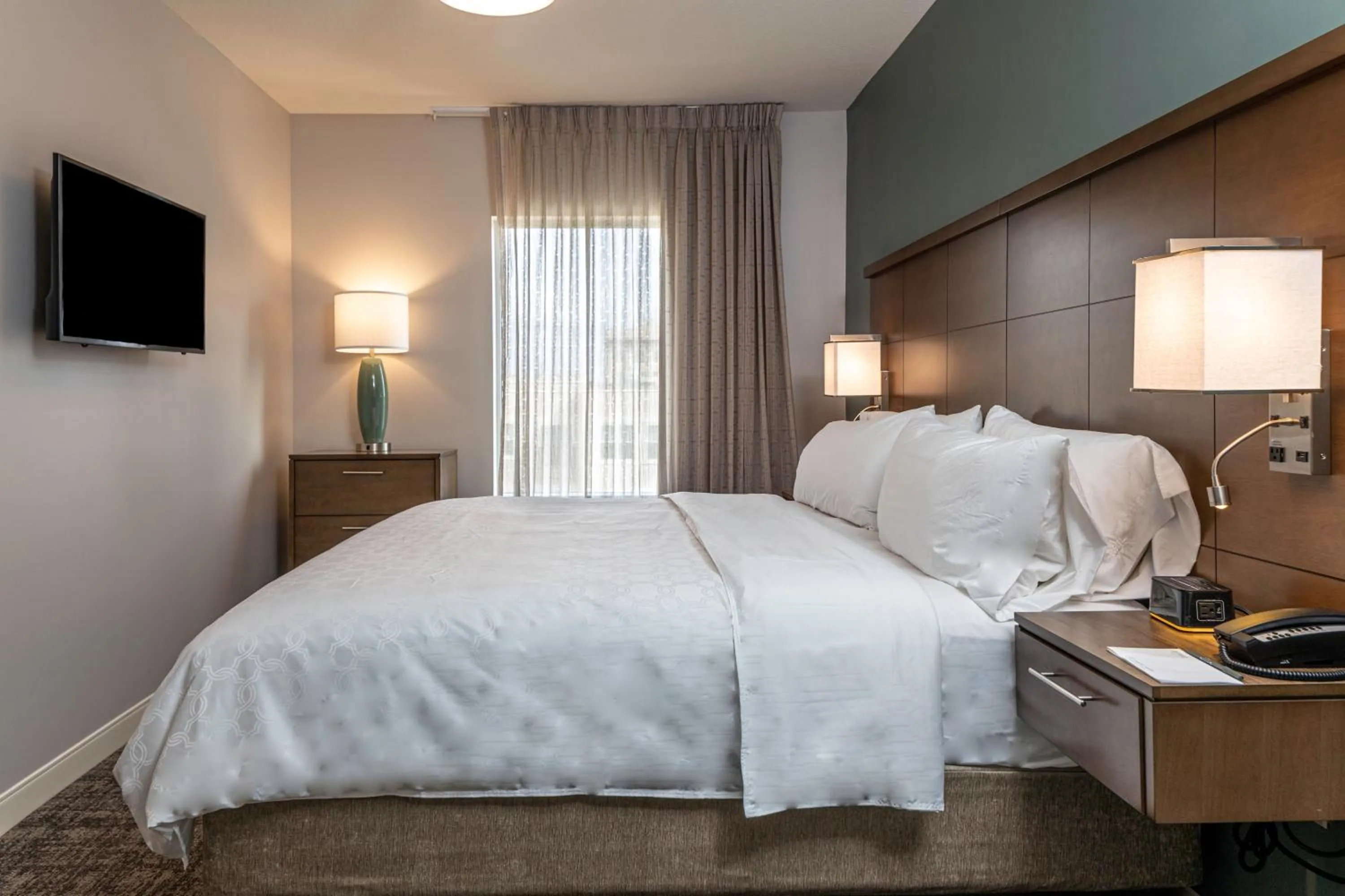 Bed in Staybridge Suites Montgomery - Downtown by IHG