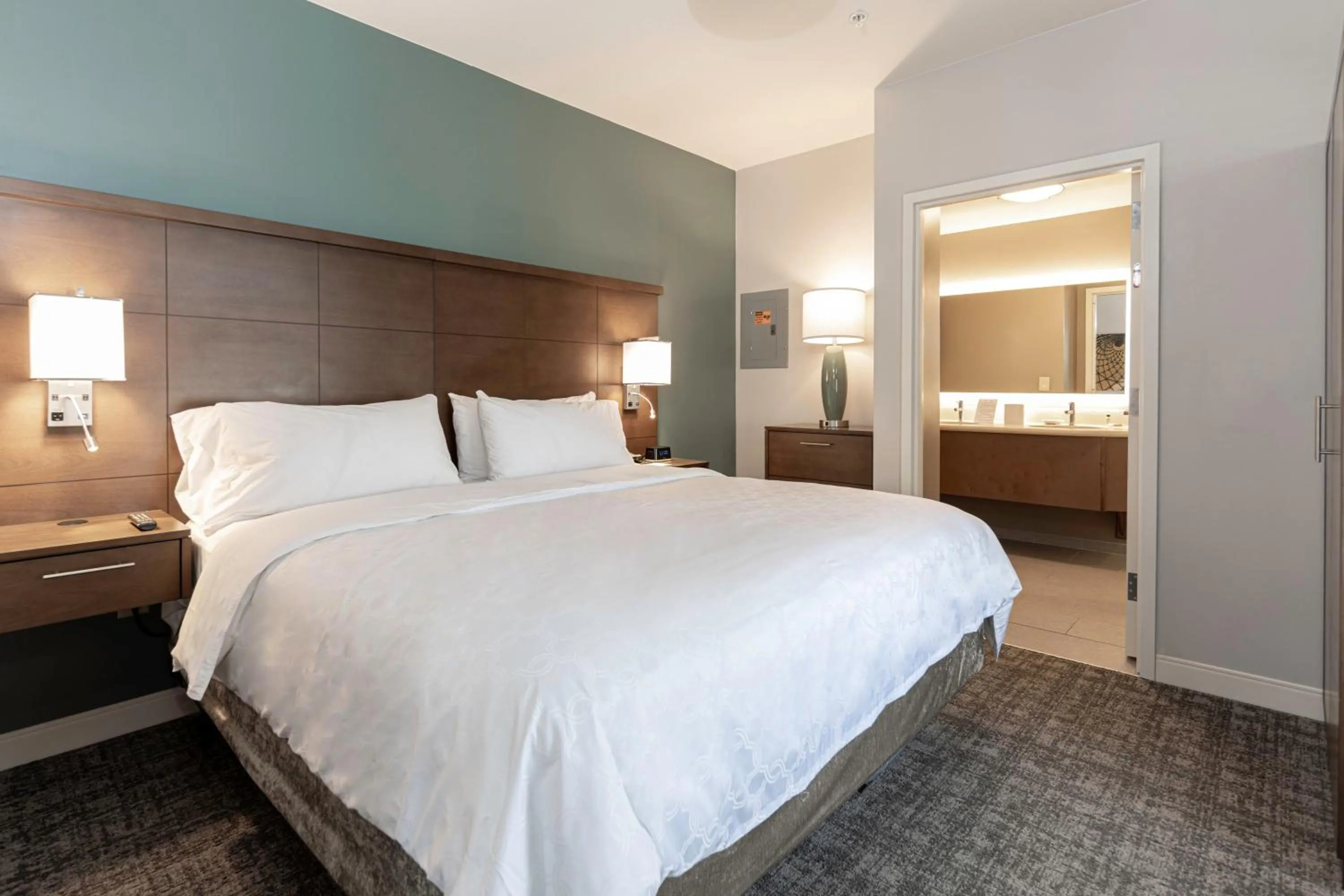 Bed in Staybridge Suites Montgomery - Downtown by IHG