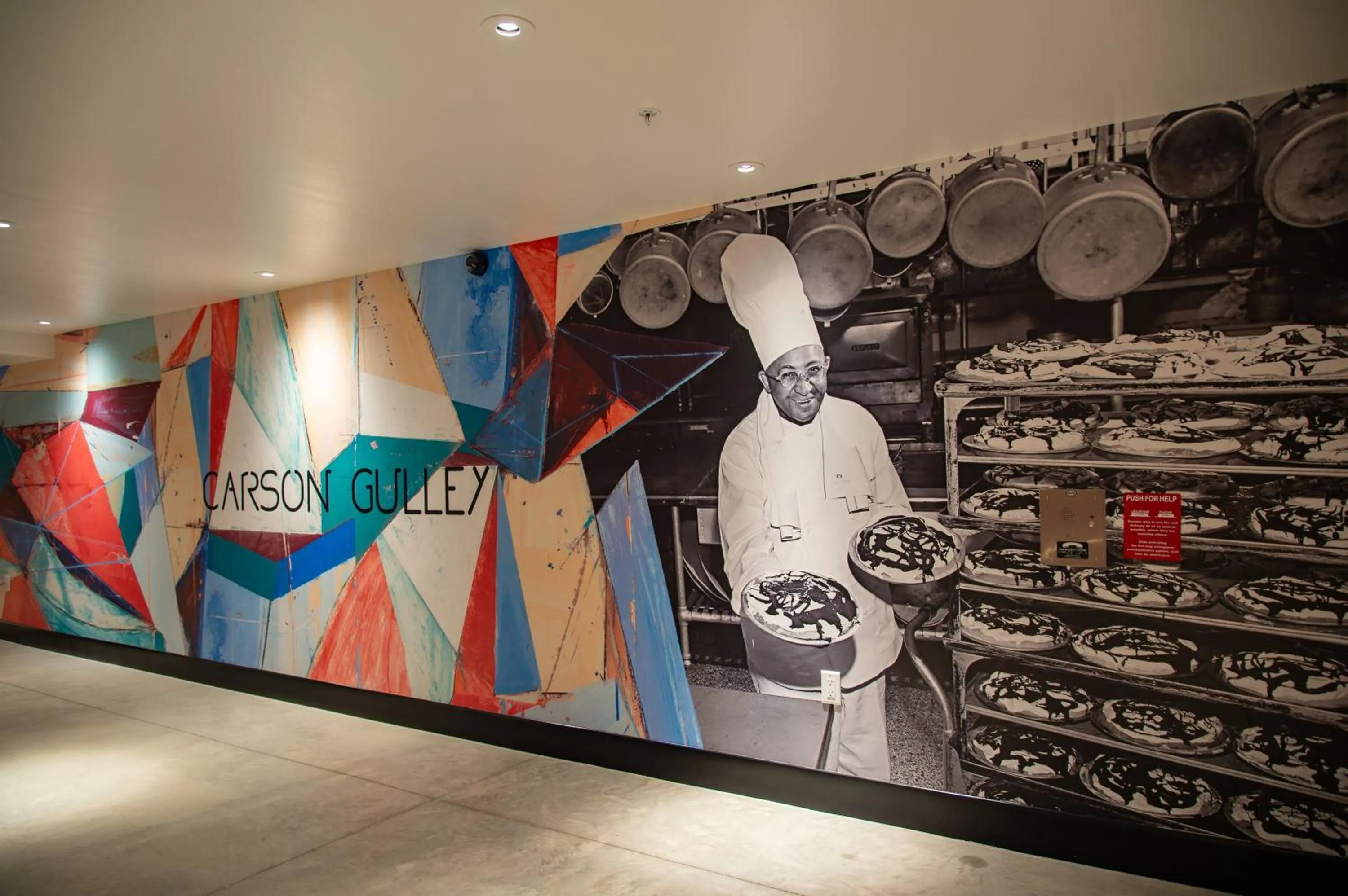 Decorative detail in Hotel Indigo - Madison Downtown by IHG