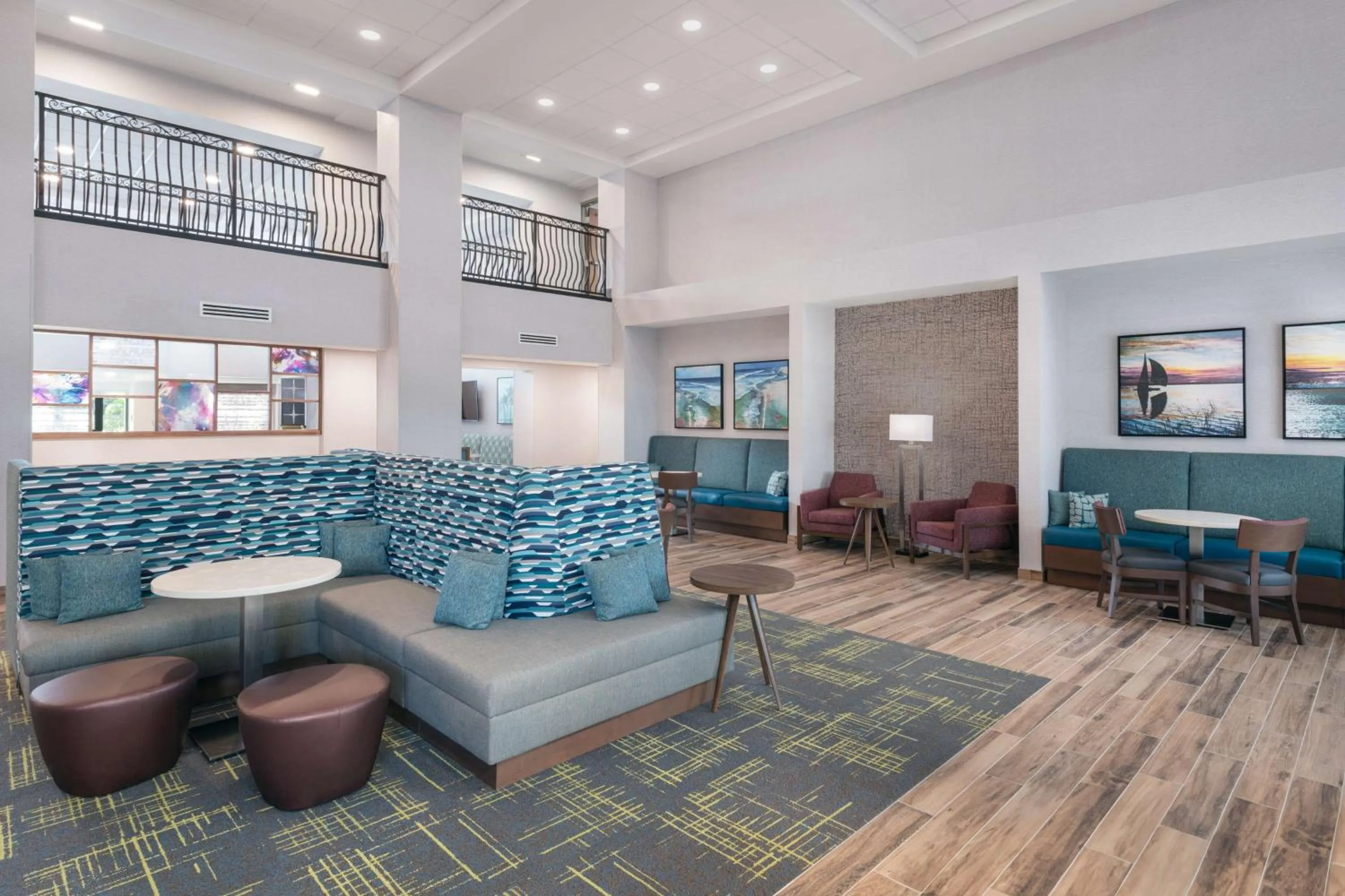 Lobby or reception in Hampton Inn & Suites Fort Myers Beach/Sanibel Gateway