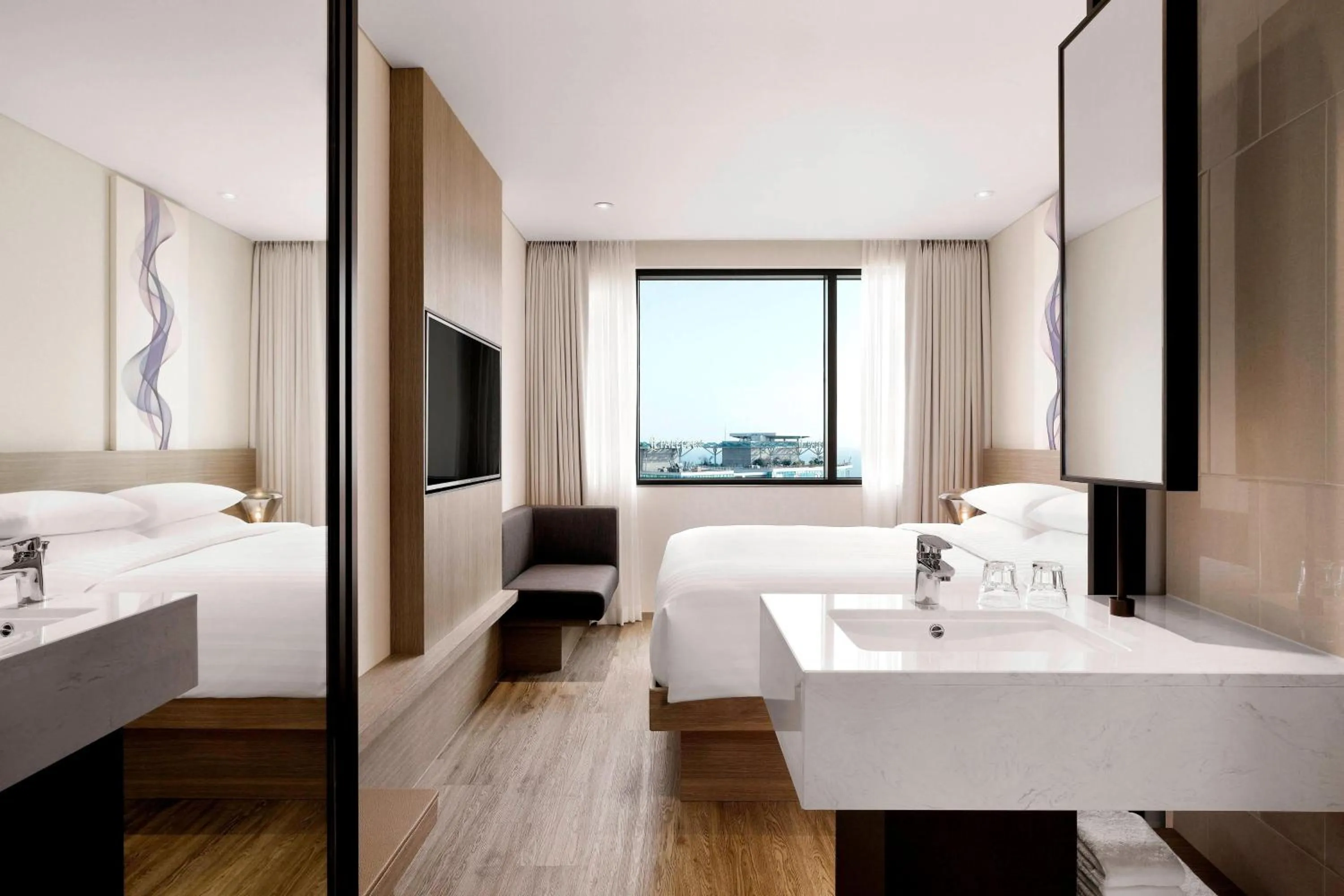 Photo of the whole room, Bed in Fairfield by Marriott Busan