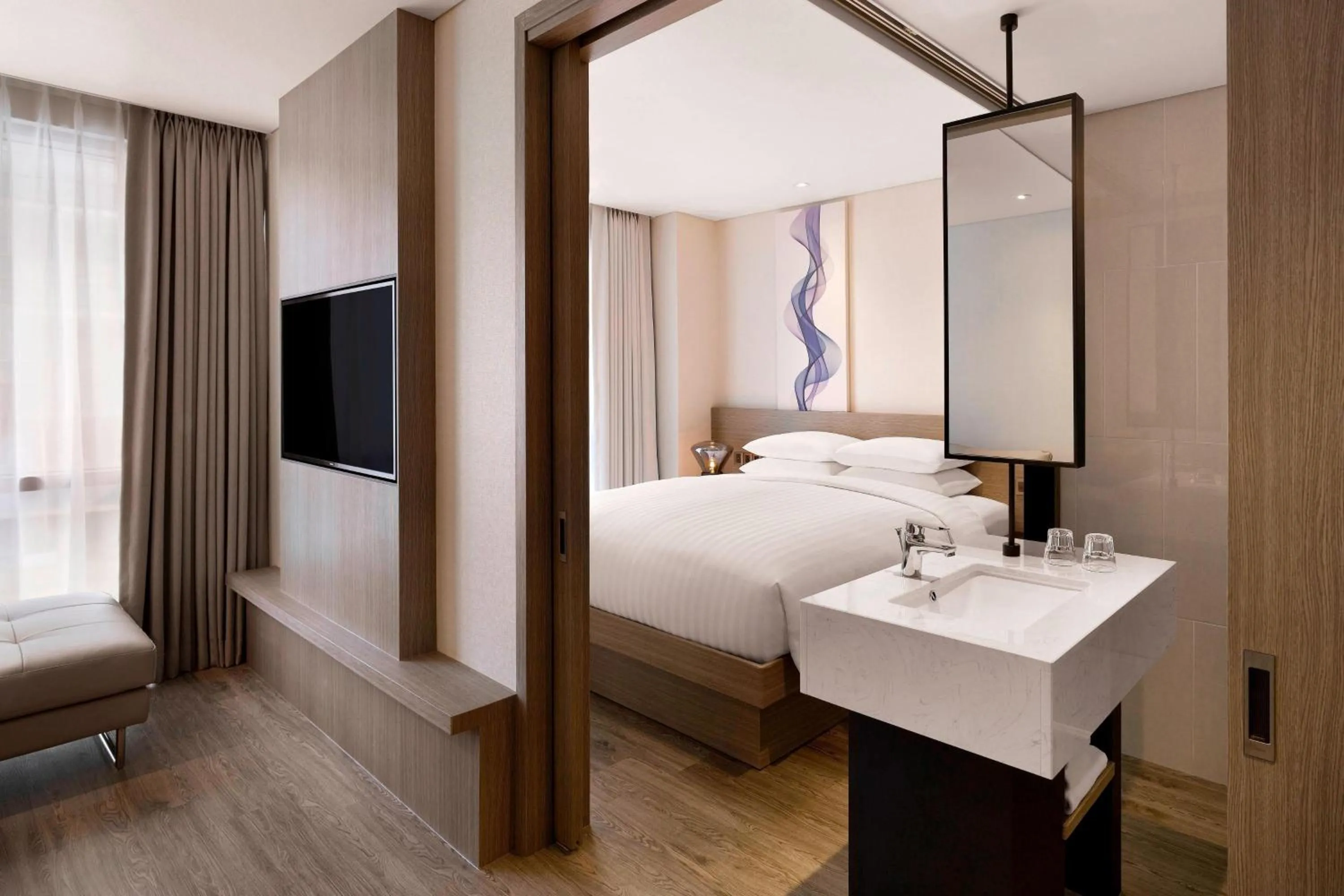 Photo of the whole room, Bed in Fairfield by Marriott Busan