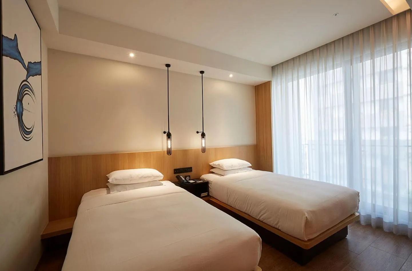 People, Bed in Fairfield by Marriott Taichung