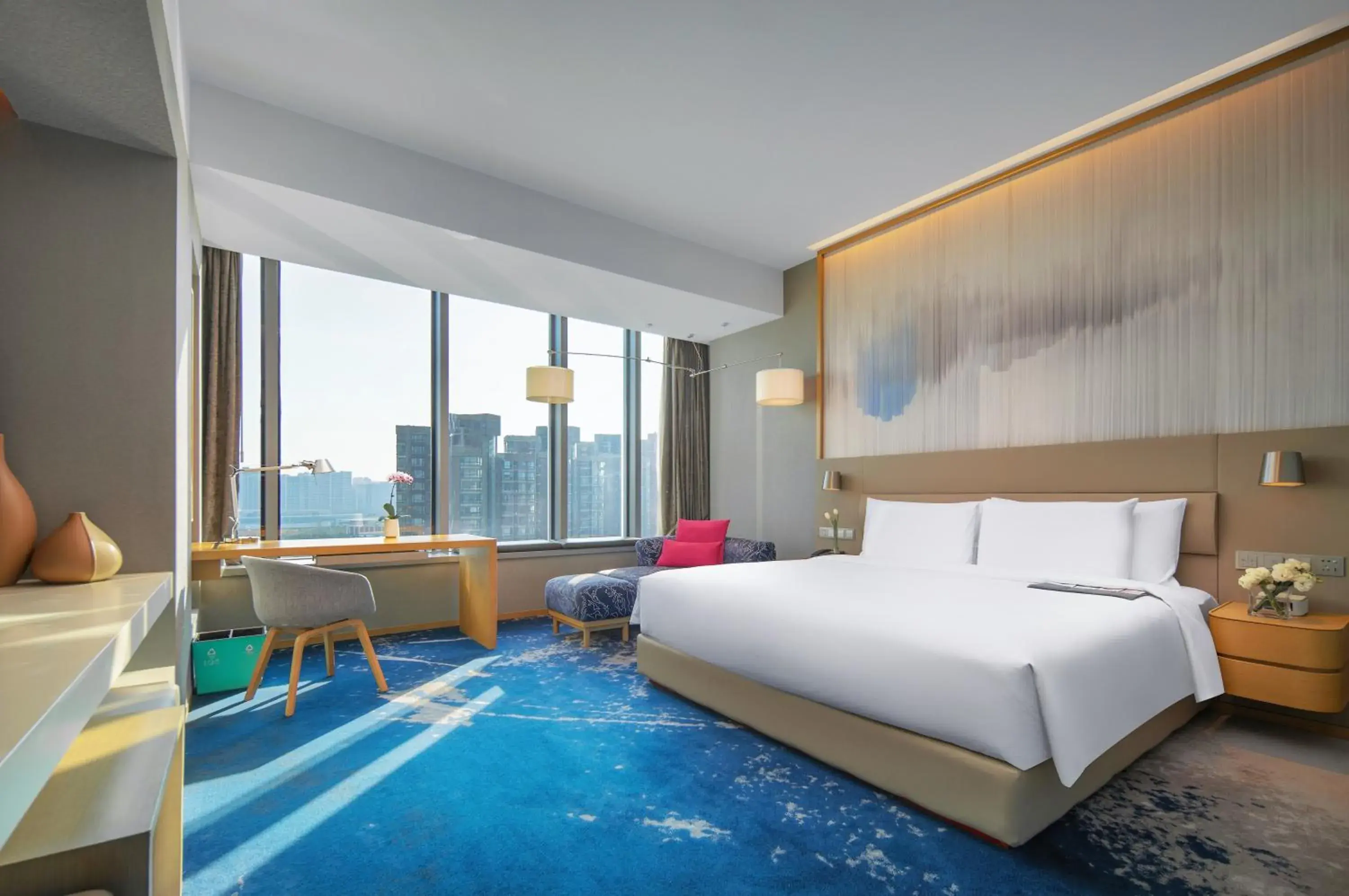 Executive Room, Executive level, Guest room, 1 King in Le Meridien Hangzhou, Binjiang Executive Room, Executive level, Guest room, 1 King in Le Meridien Hangzhou, Binjiang
