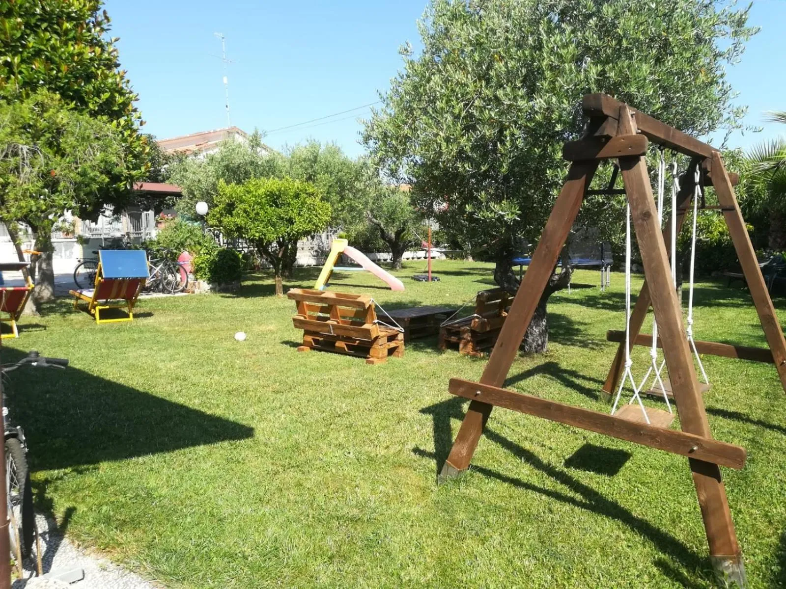 Garden view in Le Magnolie B&B