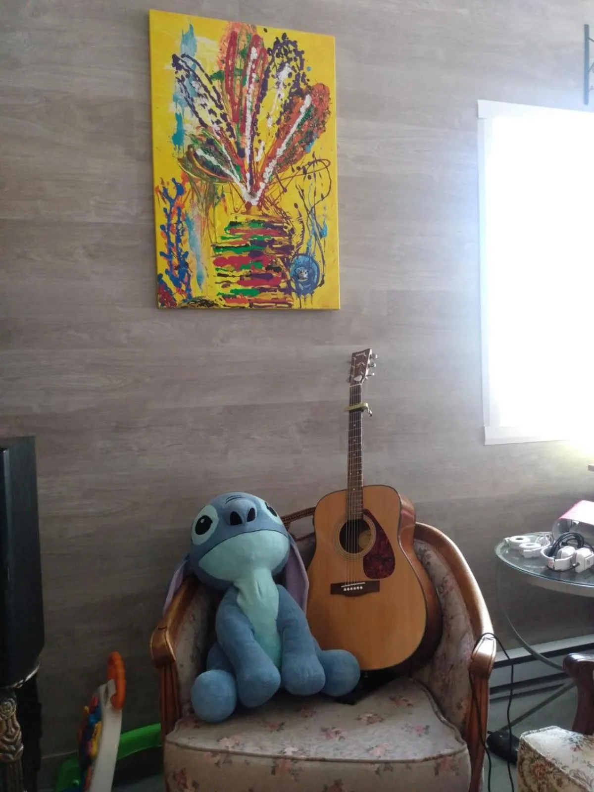 Decorative detail in Auberge Jeunesse à Loulou