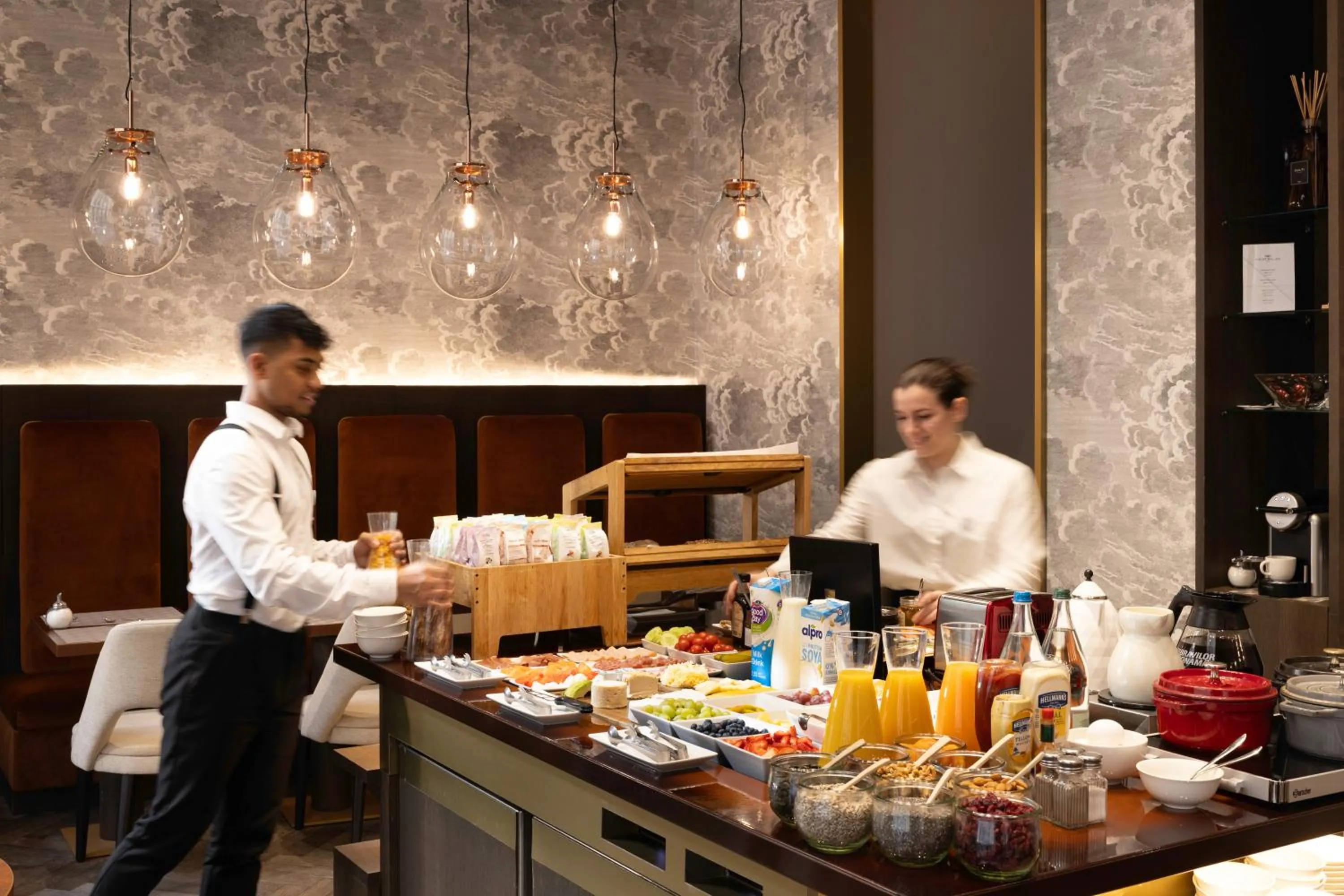 Buffet breakfast in Hotel D Geneva