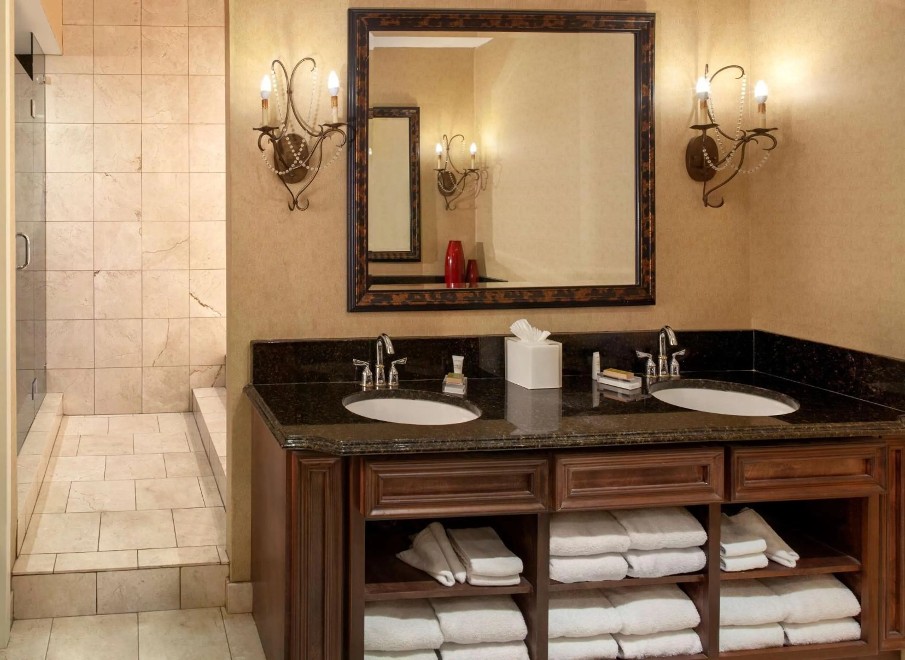 Bathroom in Hilton Fort Worth